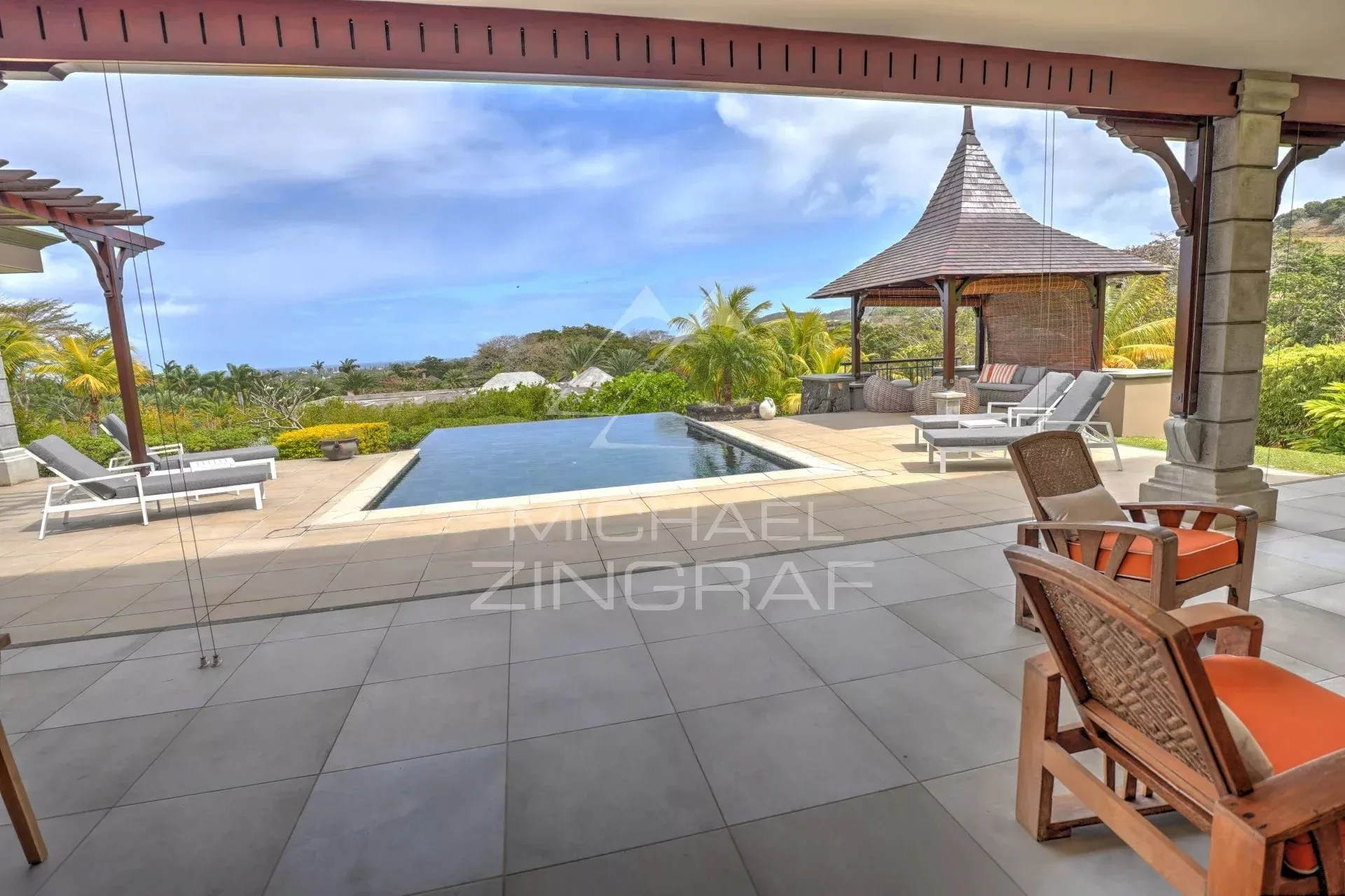 Villa dans un prestigieux domaine de golf de Bel Ombre - 16