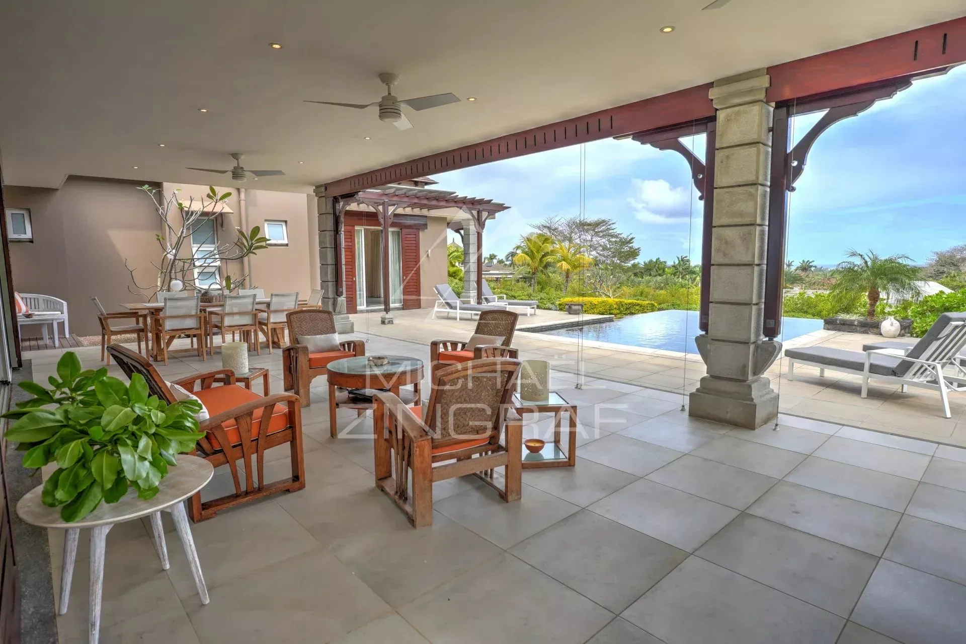 Villa dans un prestigieux domaine de golf de Bel Ombre - 18