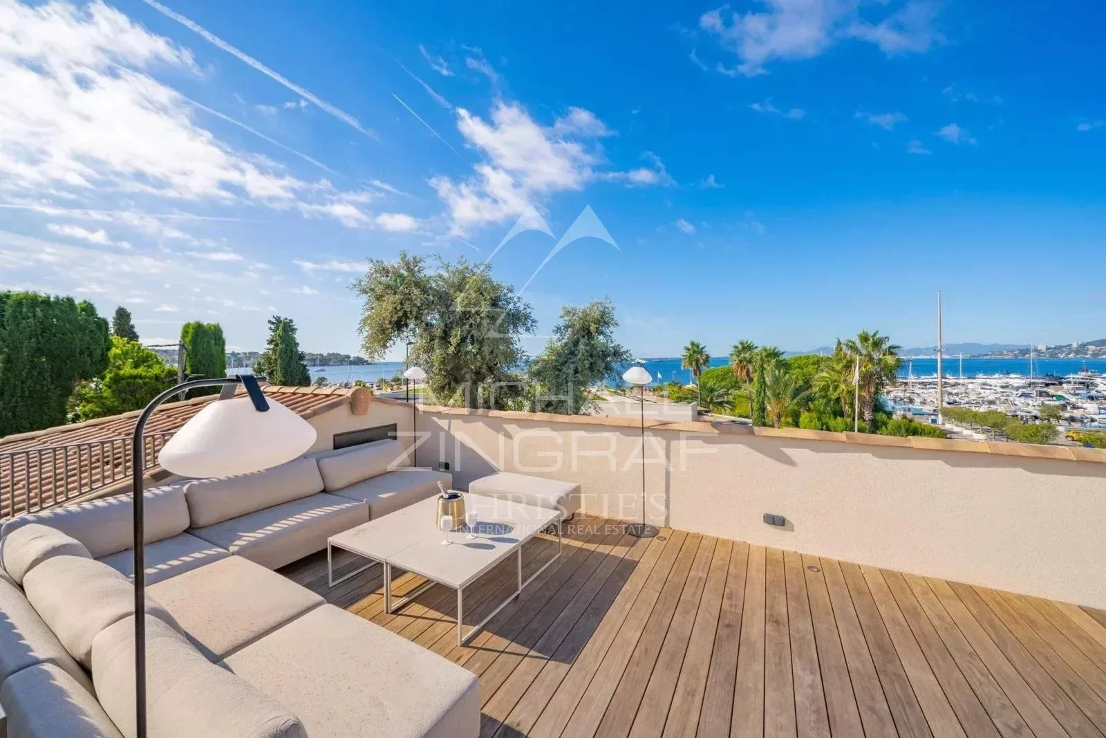 Cap d'antibes Versant Ouest - Propriété contemporaine première ligne - vue mer panoramique - 15