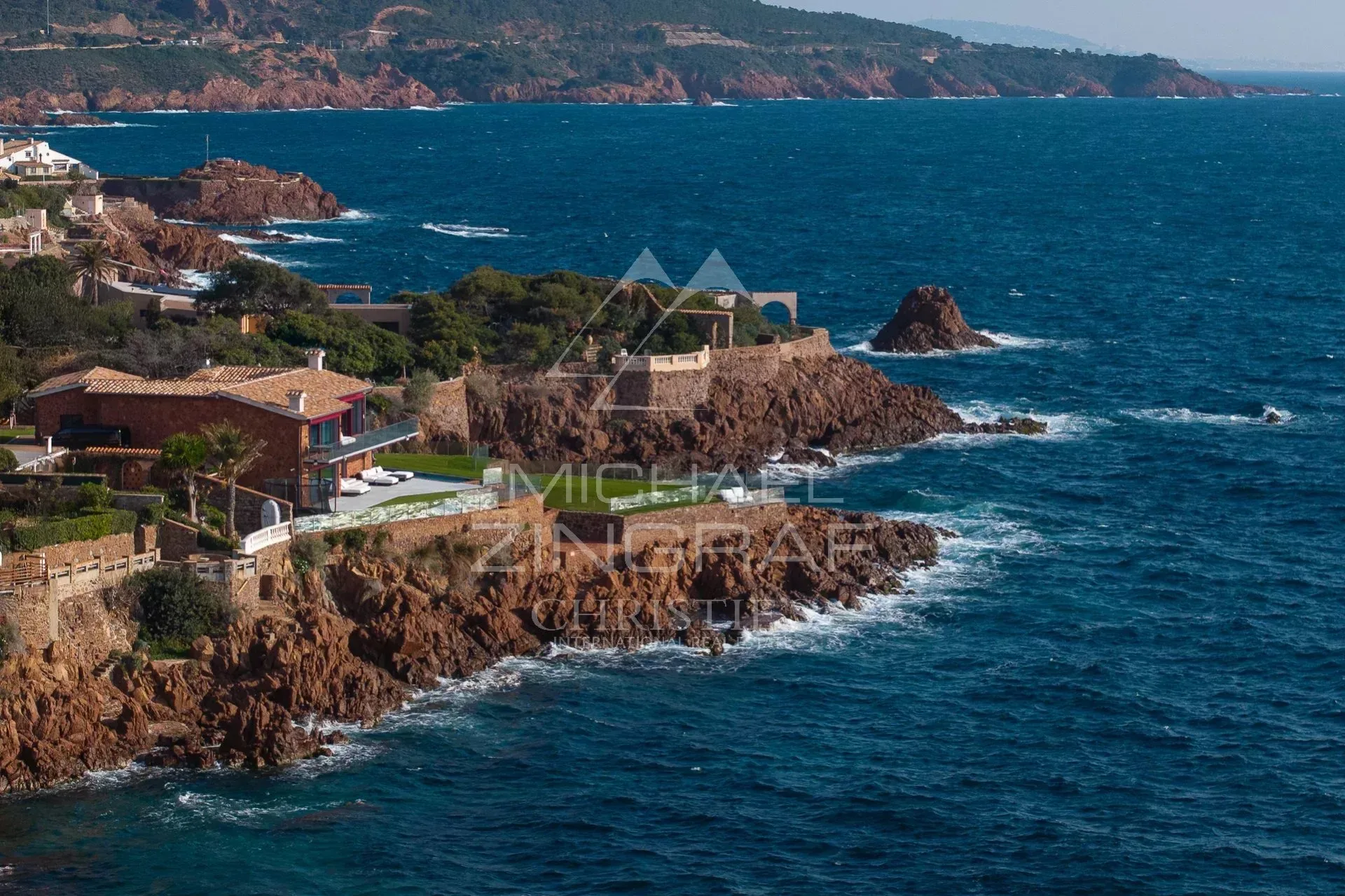 Cannes et Saint-Tropez - Anthéor - Villa pieds dans l'eau - 12