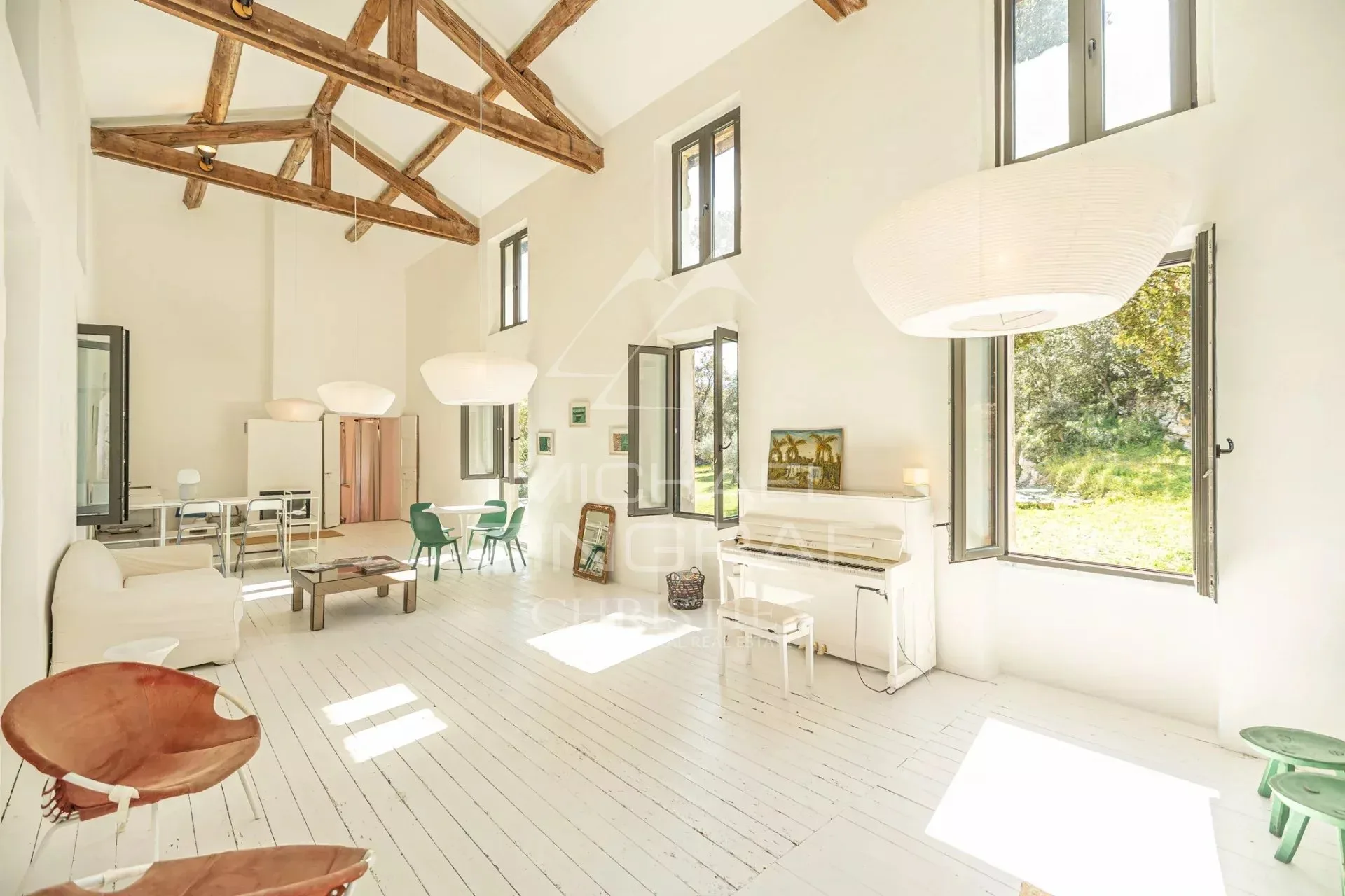Aux portes du Luberon - Superbe mas en pierre avec piscine et vue - 12