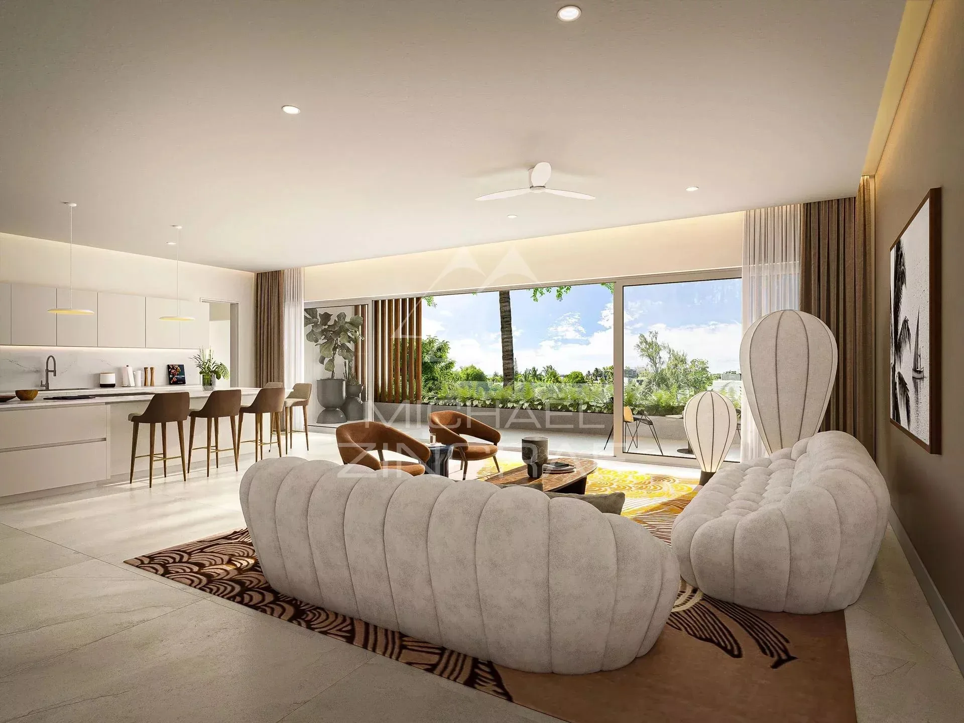 Superbe Penthouse avec accès & vue mer à Pereybere - 10