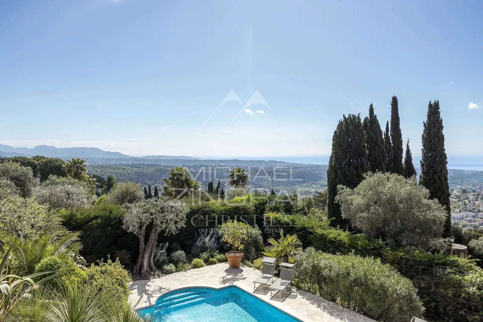 Proche Saint Paul de Vence - Propriété rénovée vue mer - 2