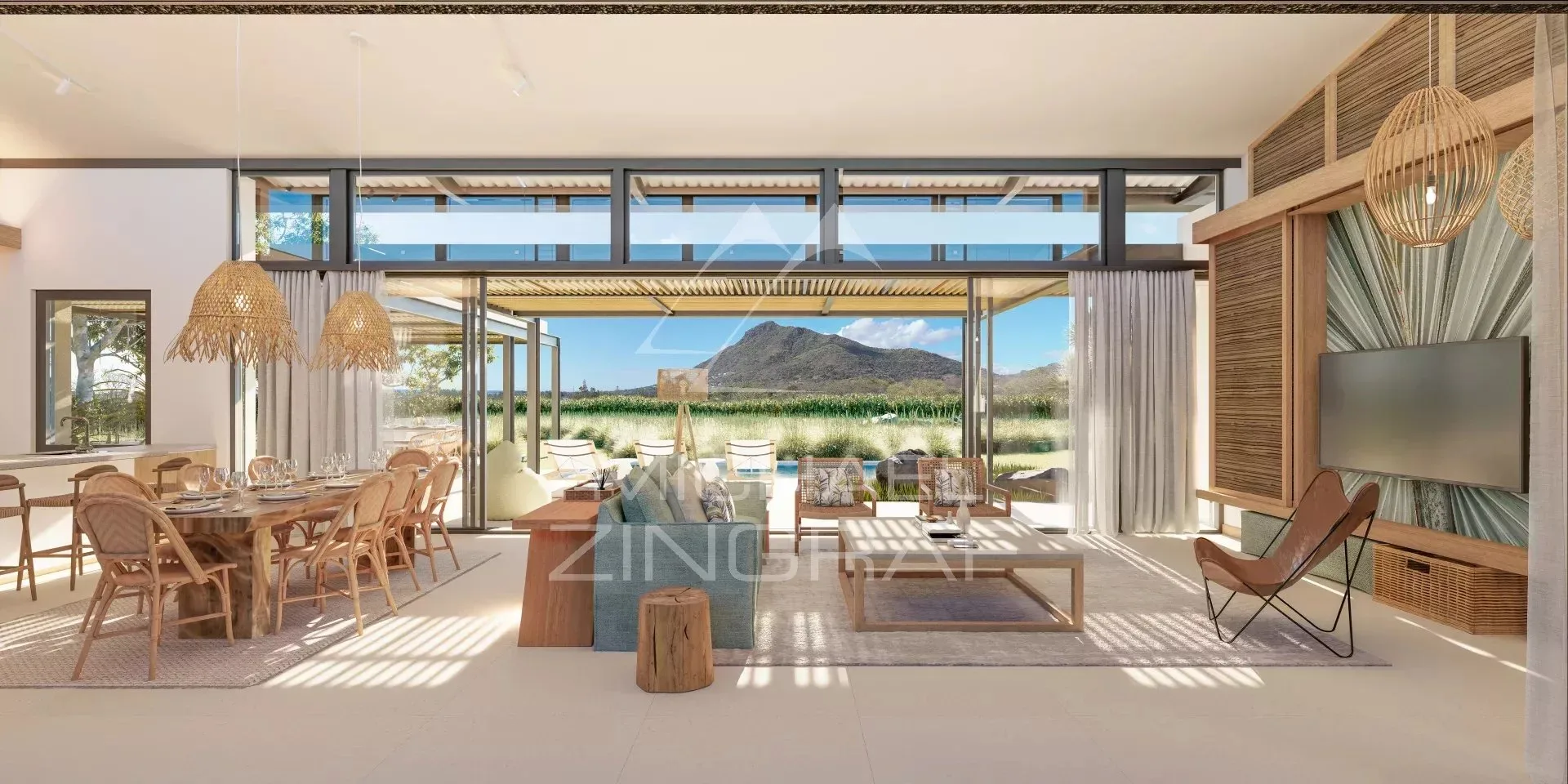 Ile Maurice - Villa sur golf - Riviere Noire - 3