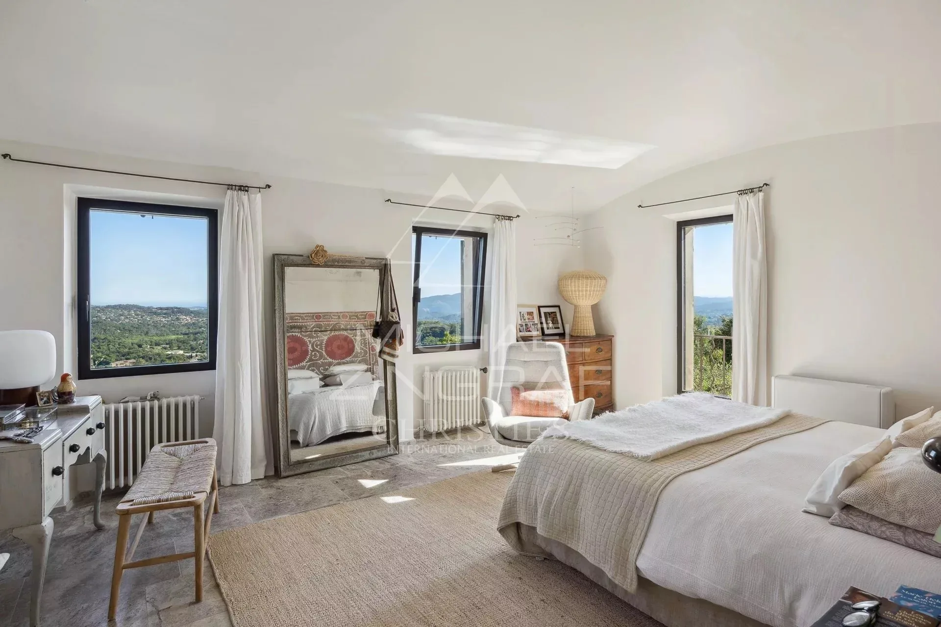 Bastide de charme avec vue mer à pied du village - 6