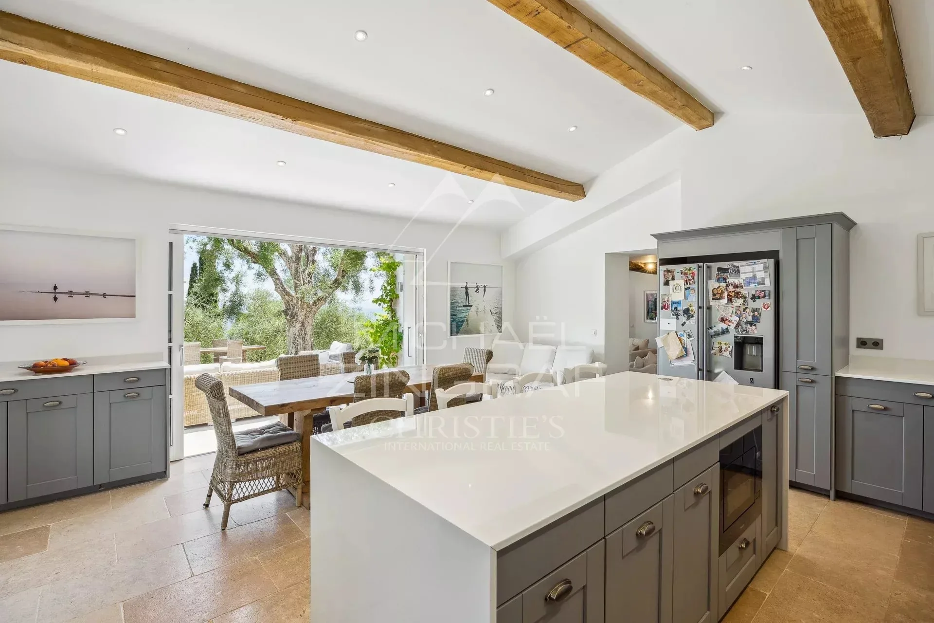 Domaine vue mer et lac, oliveraie , tennis avec villa  principale et pavillon d'hôtes. - 7