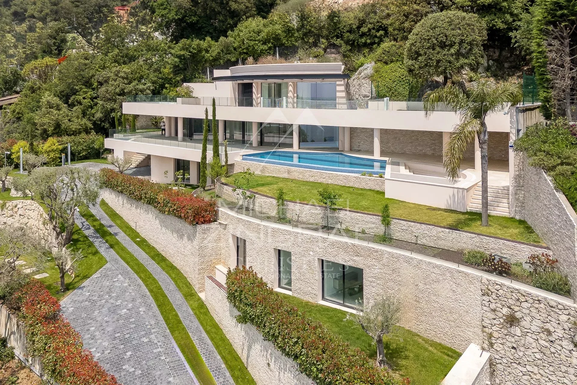 Villefranche-sur-mer - Villa contemporaine avec vue mer panoramique - 9
