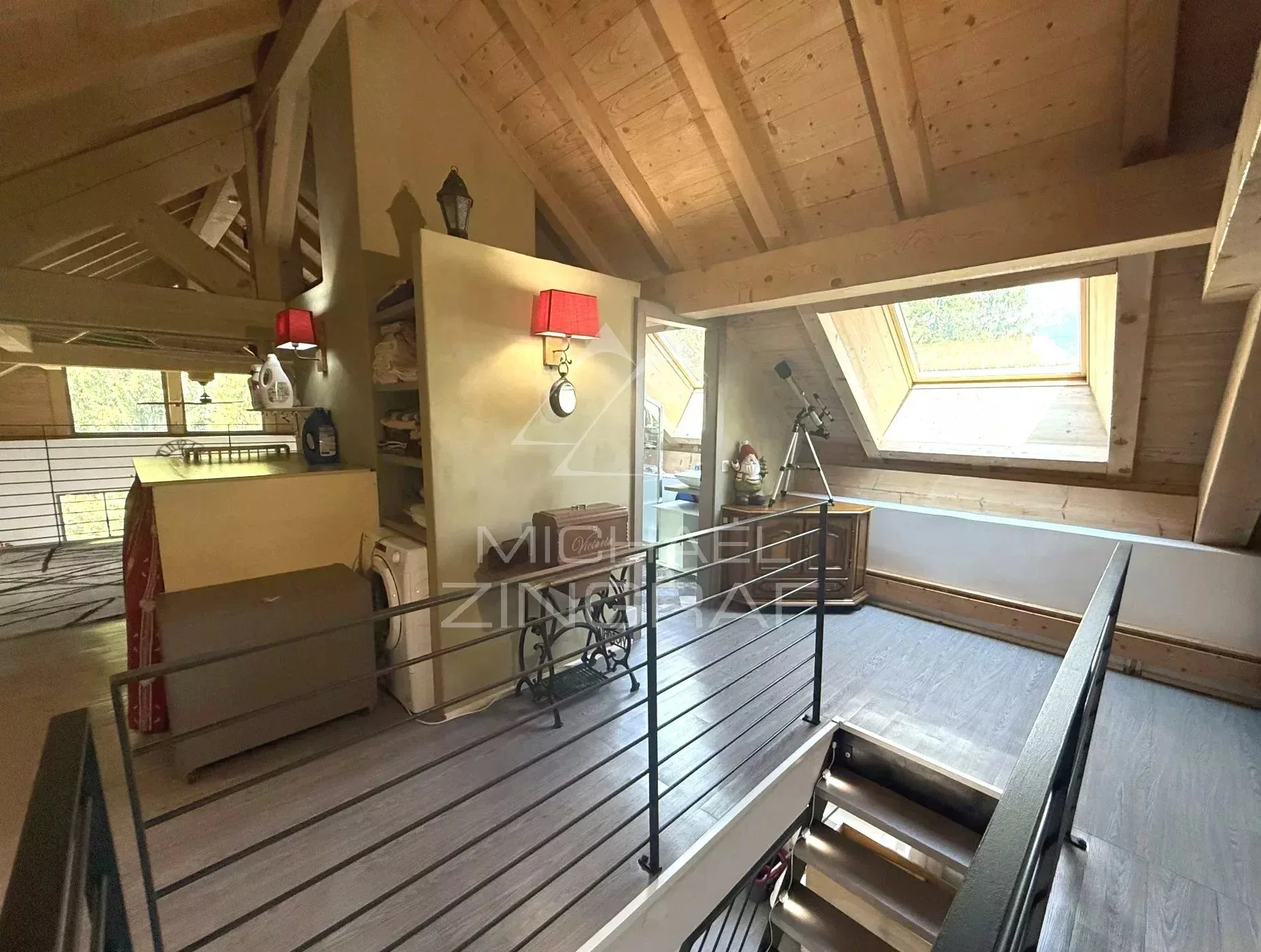 Chalet récent / terrain constuctible dans domaine privé - Nature, calme et vue - Fort rendement locatif - Cordon - 5