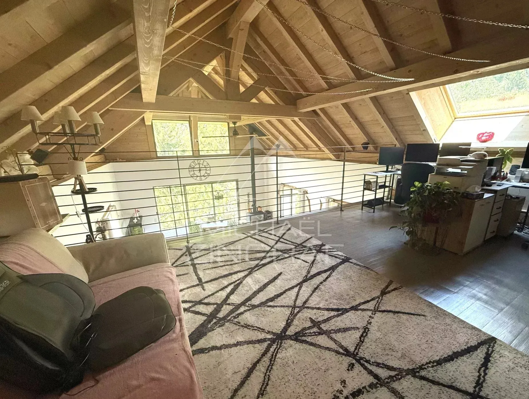 Chalet récent / terrain constuctible dans domaine privé - Nature, calme et vue - Fort rendement locatif - Cordon - 6