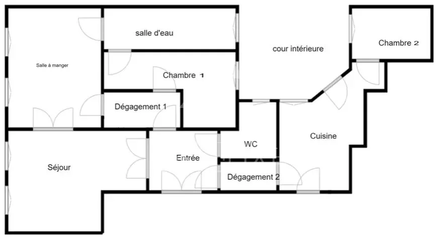 Nouveauté / Plage : Bel appartement de 105 m2 avec patio hyper-centre - 10