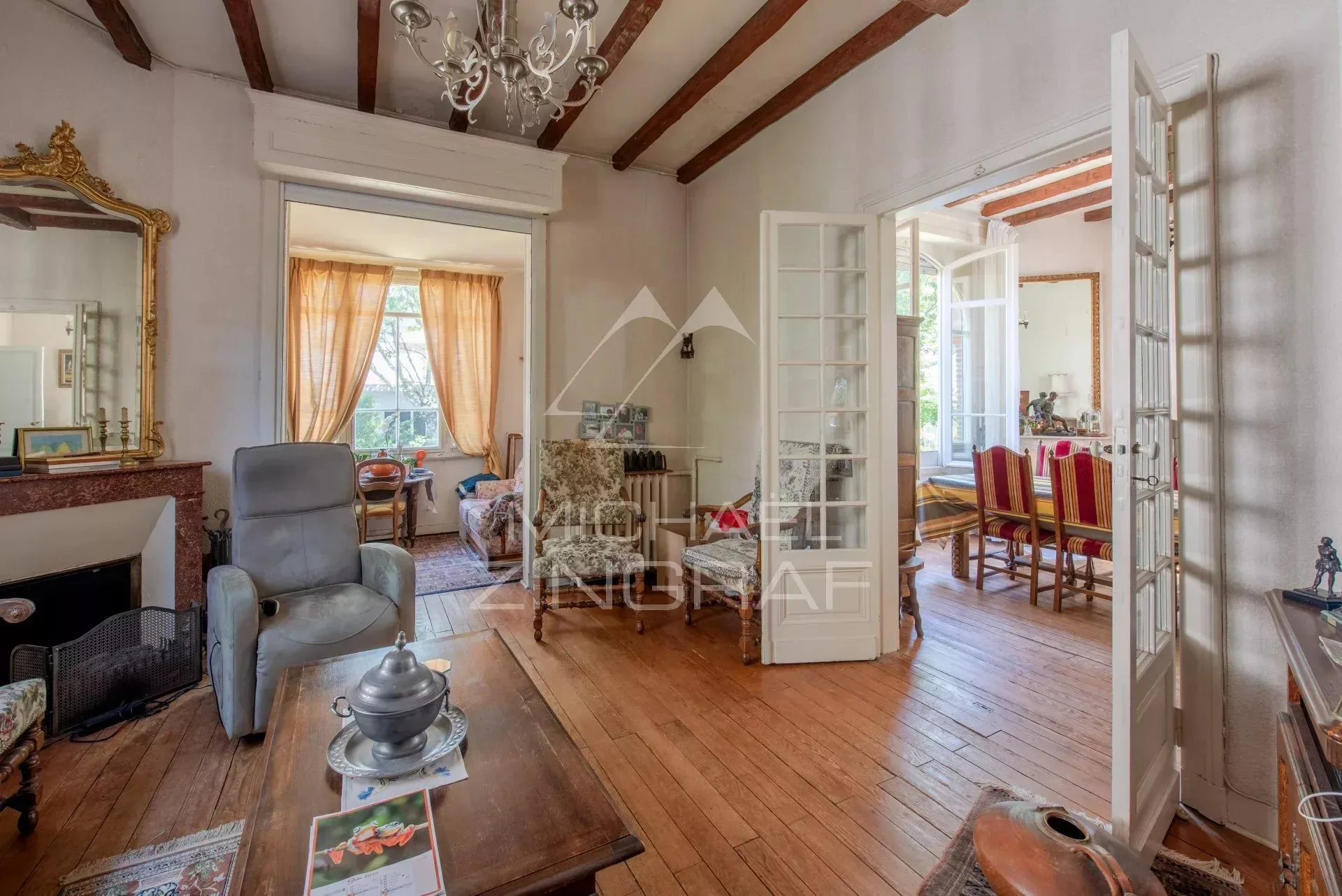 Michael Zingraf Bassin d’Arcachon présente : une maison de caractère au cœur de la Ville d’Hiver - 12