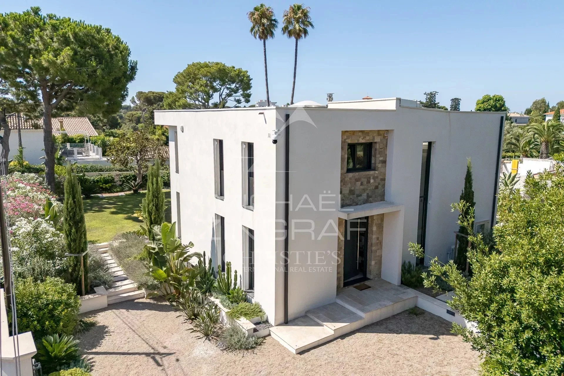 Villa contemporaine d’exception avec vue mer à la Garoupe - 15