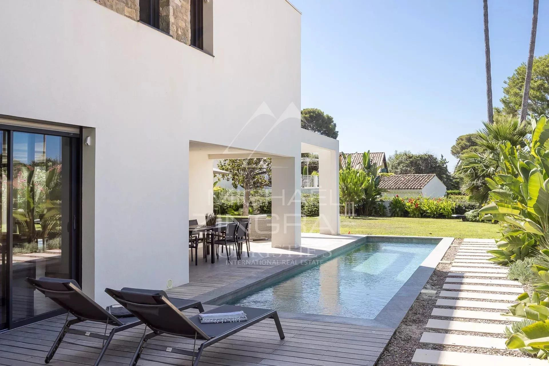 Villa contemporaine d’exception avec vue mer à la Garoupe - 18