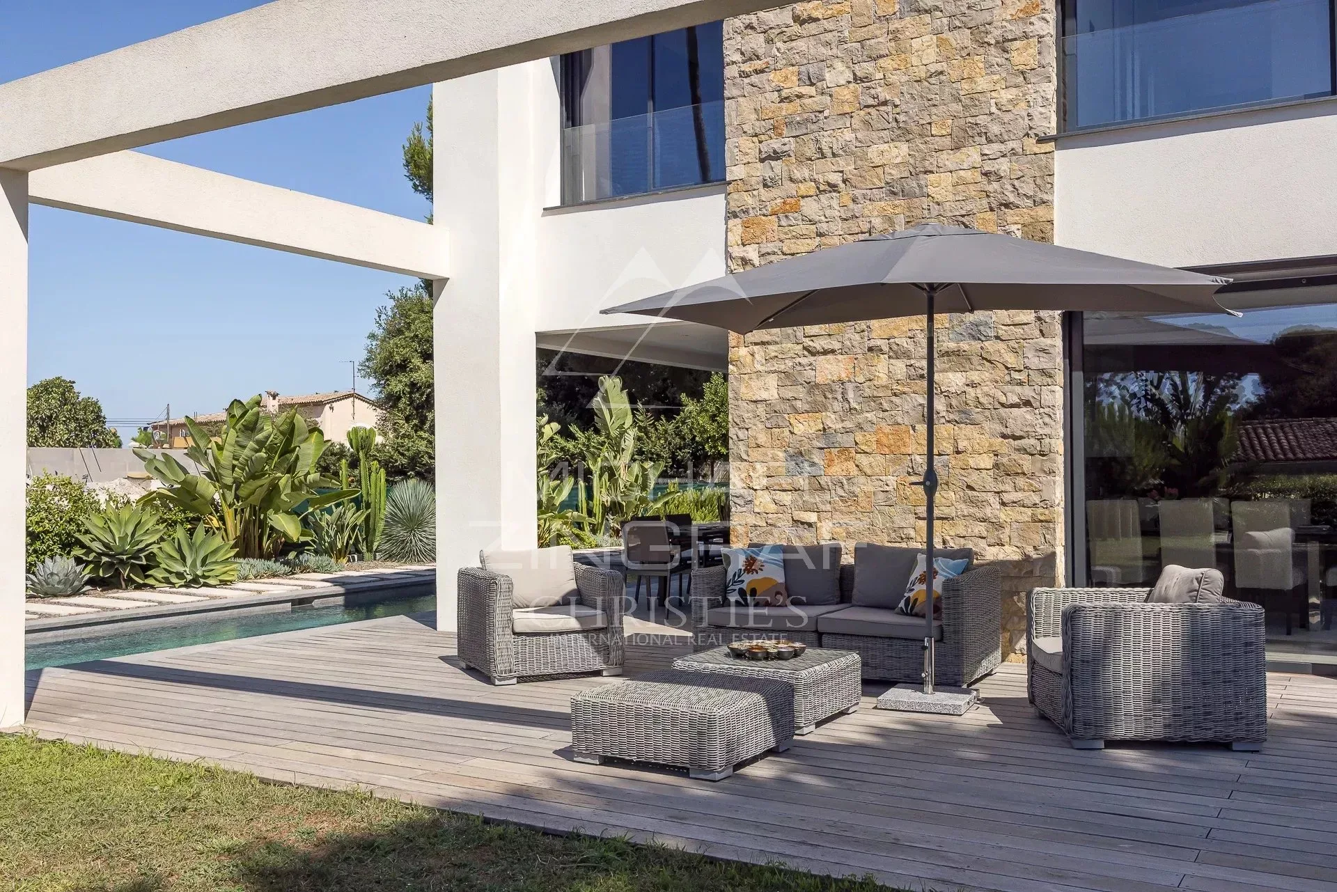 Villa contemporaine d’exception avec vue mer à la Garoupe - 20