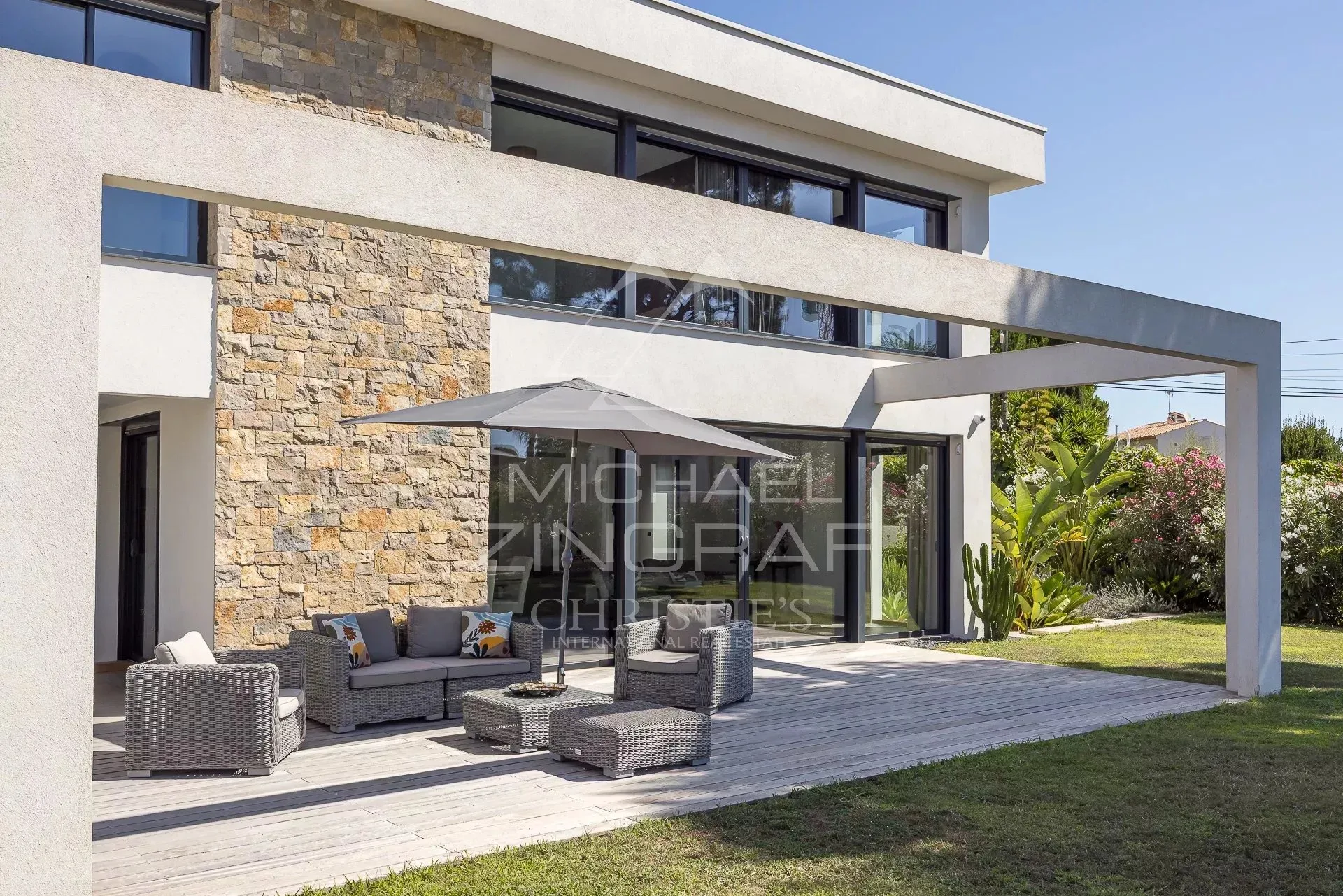 Villa contemporaine d’exception avec vue mer à la Garoupe - 22
