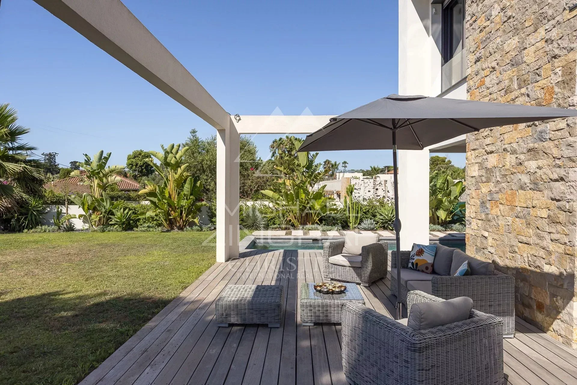 Villa contemporaine d’exception avec vue mer à la Garoupe - 23