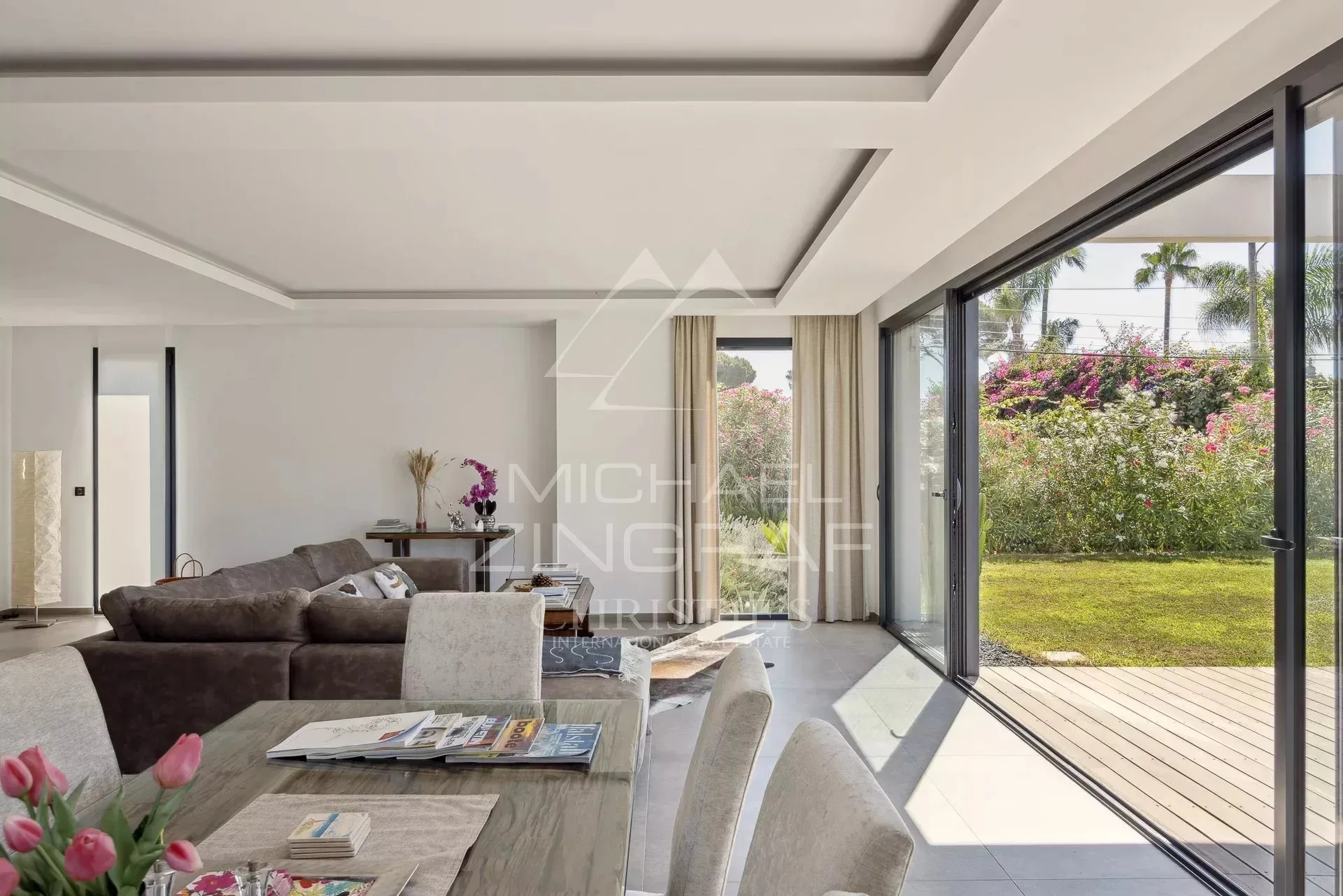 Villa contemporaine d’exception avec vue mer à la Garoupe - 19