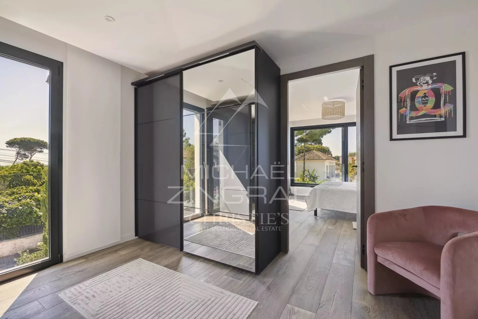 Villa contemporaine d’exception avec vue mer à la Garoupe - 12