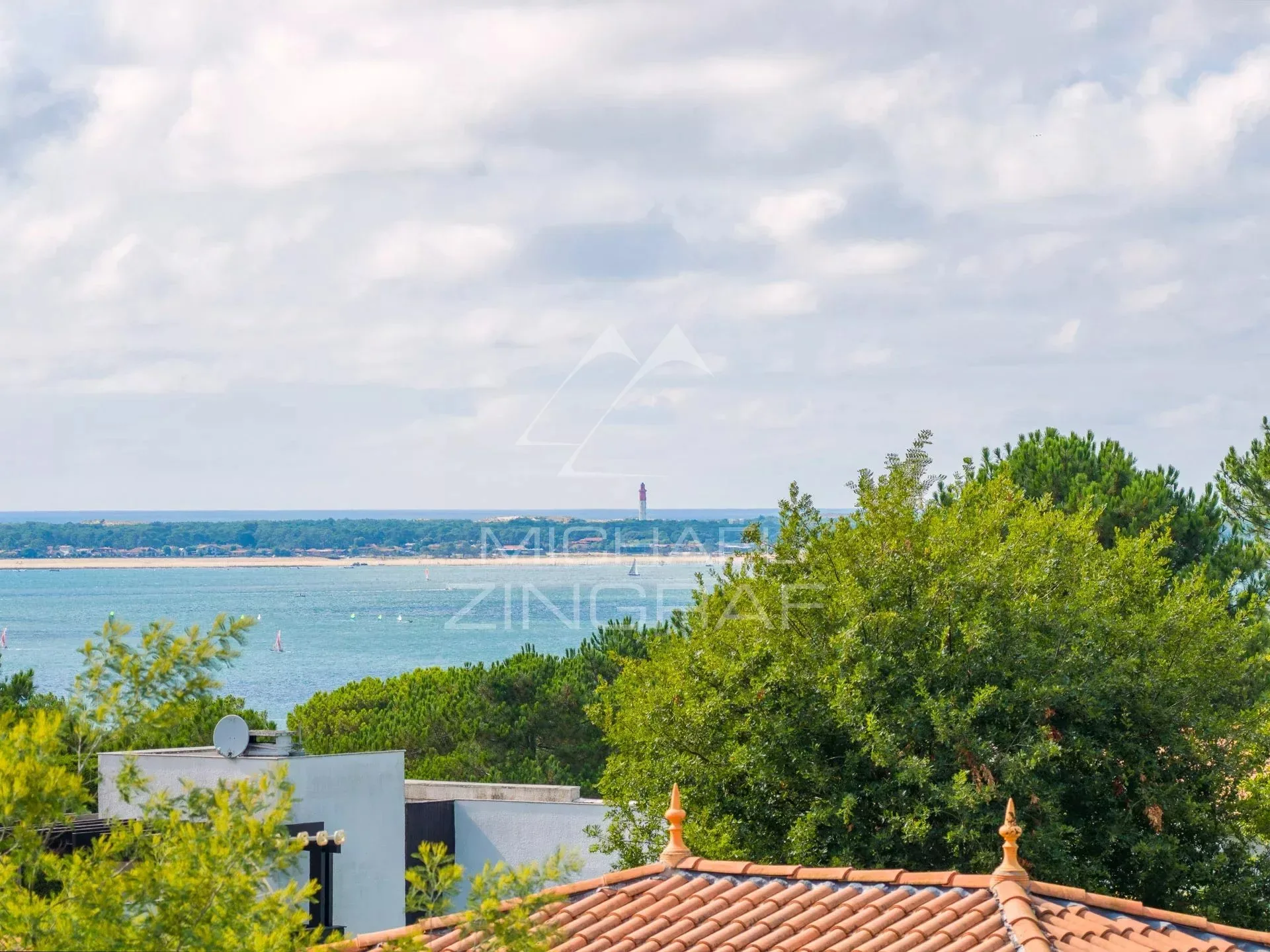 Vue panoramique sur le bassin d’Arcachon