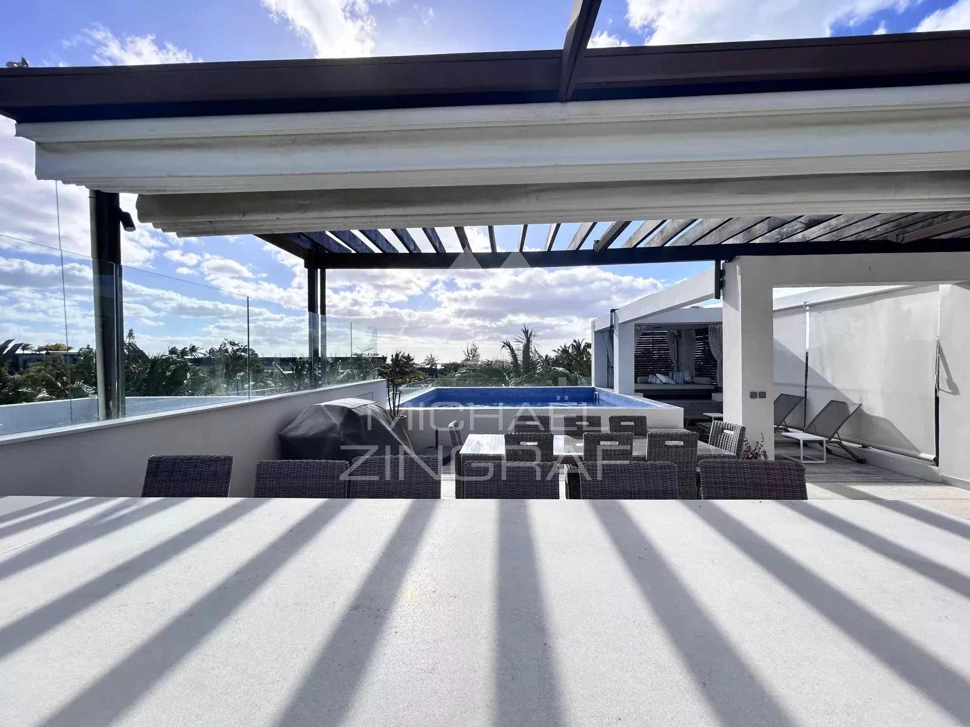 Penthouse - accessibilité plage privée - à Pereybere - 30