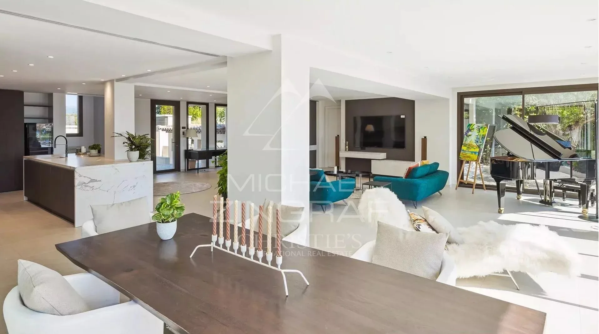 Super - Cannes - Charmante villa provençale moderne rénovée avec vue mer - 5