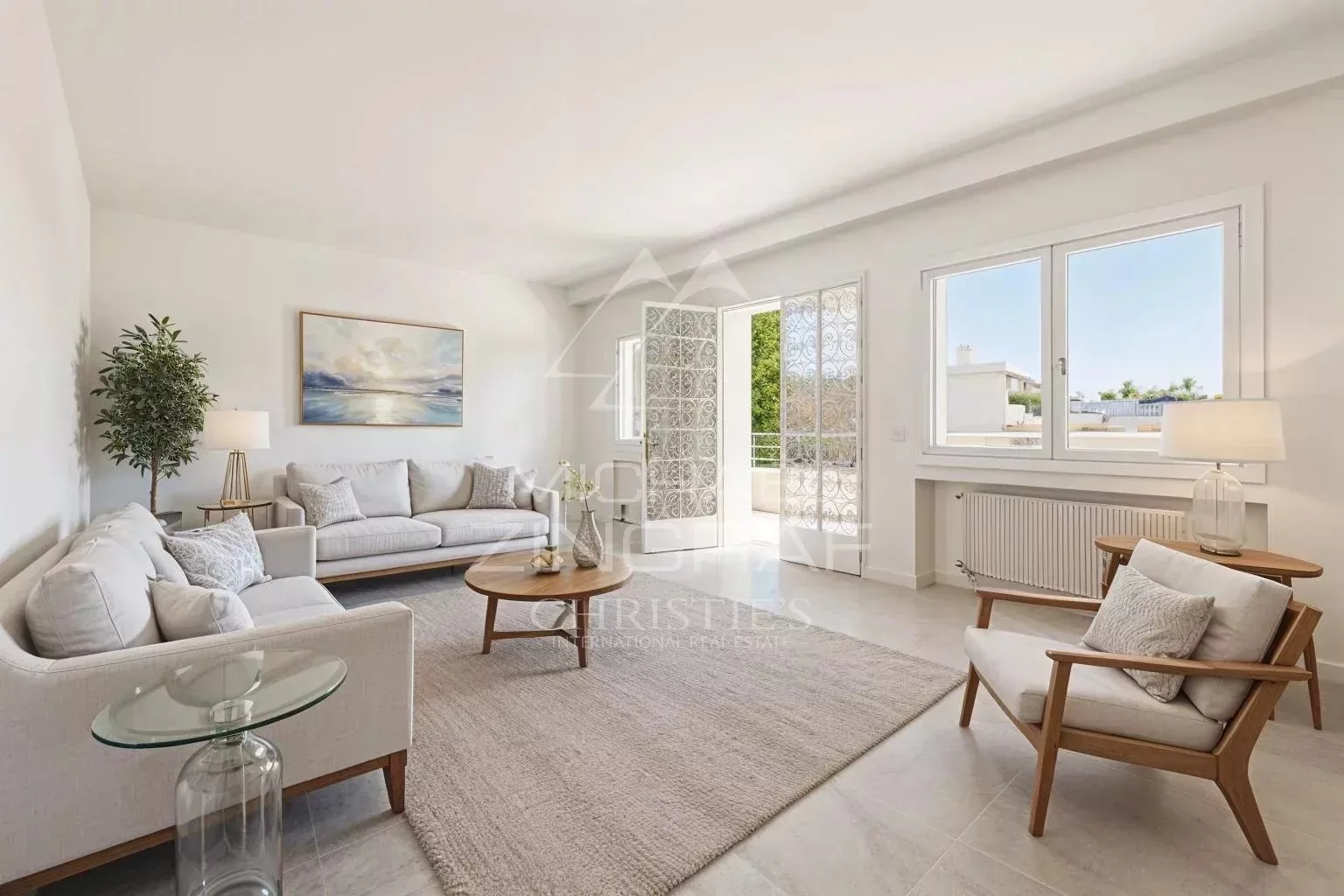 Cannes - Bel appartement au calme avec terrasse, jardin et aperçu mer - 3