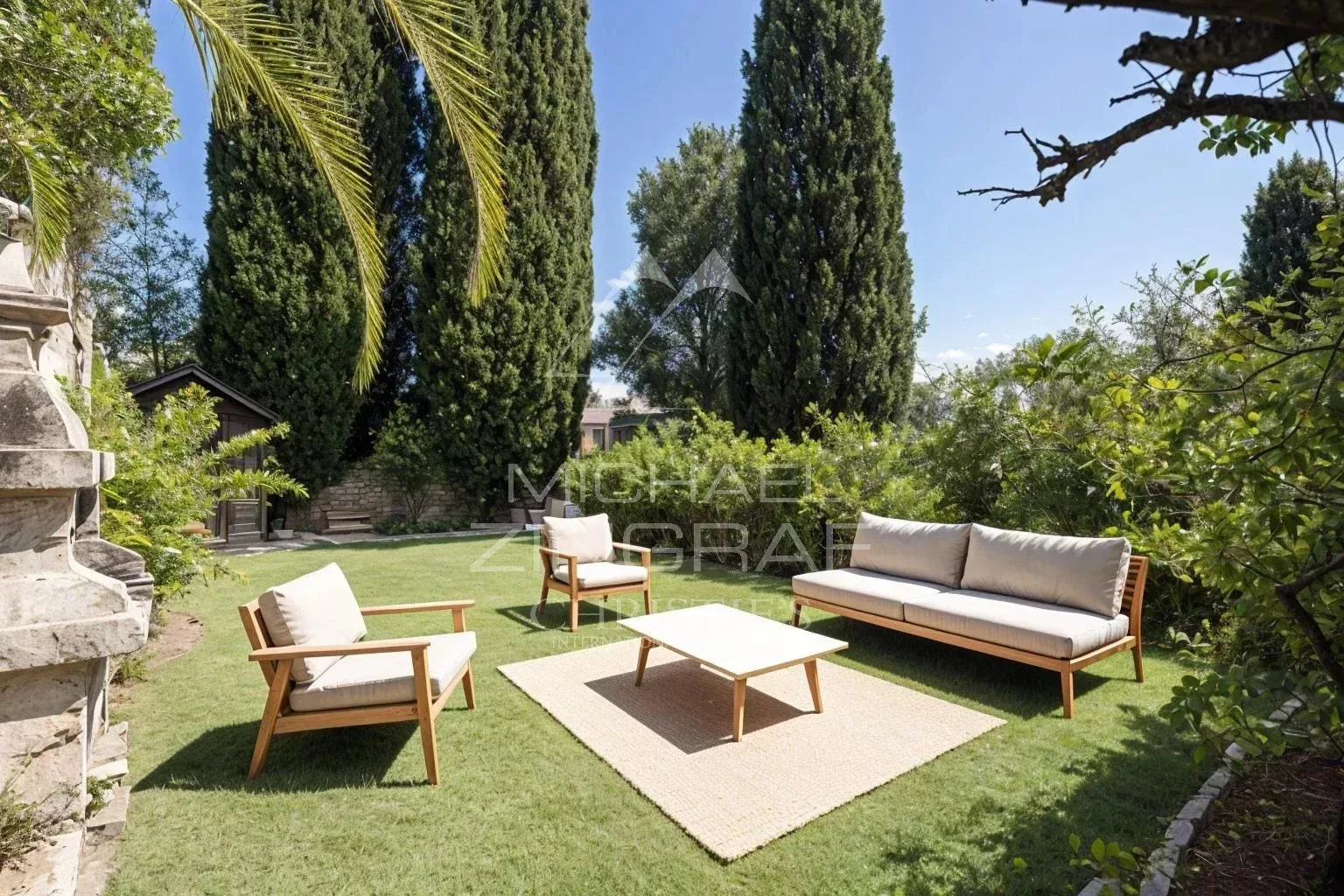 Cannes - Bel appartement au calme avec terrasse, jardin et aperçu mer - 4