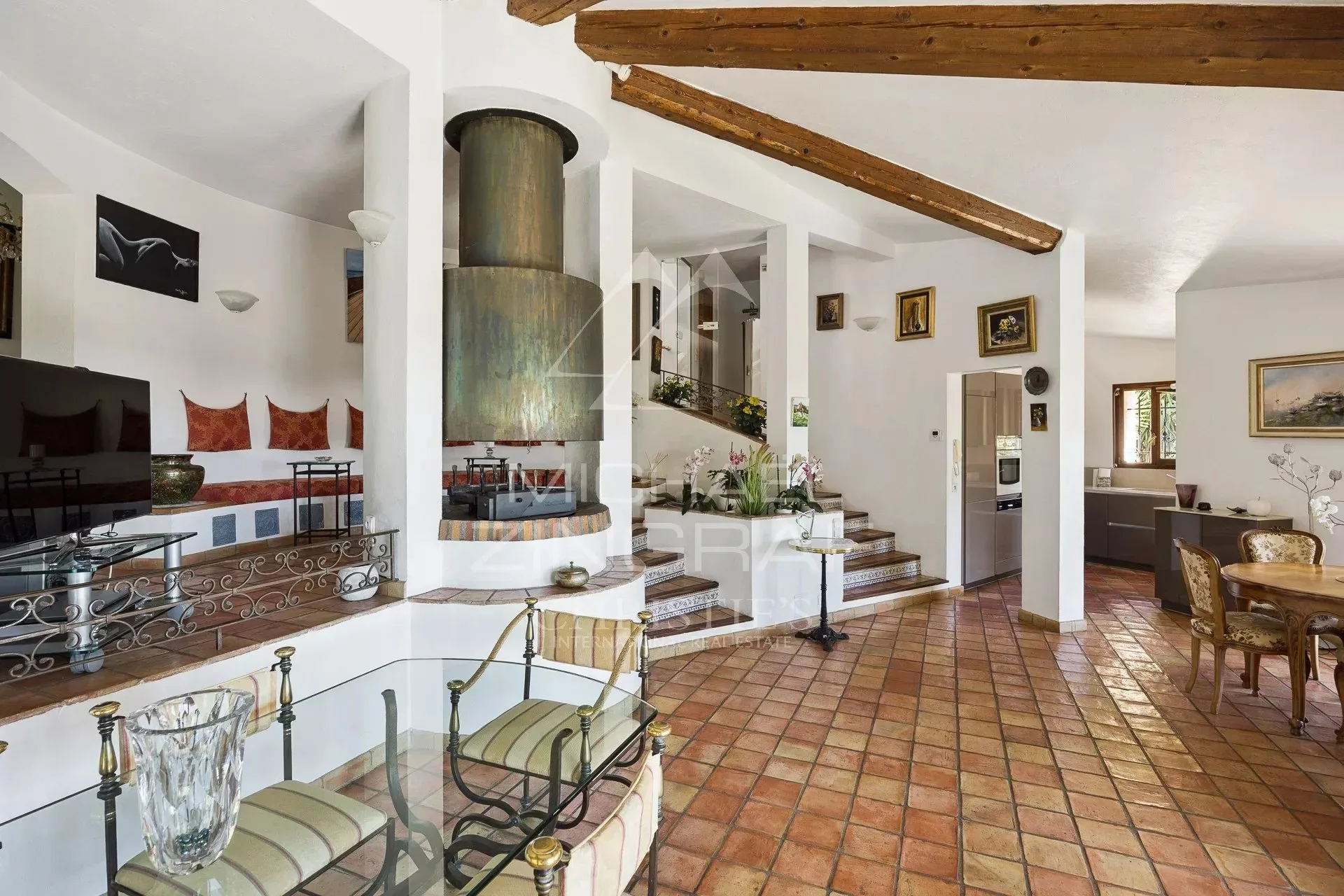 Villa d'architecte avec vue mer et oliveraie - 4