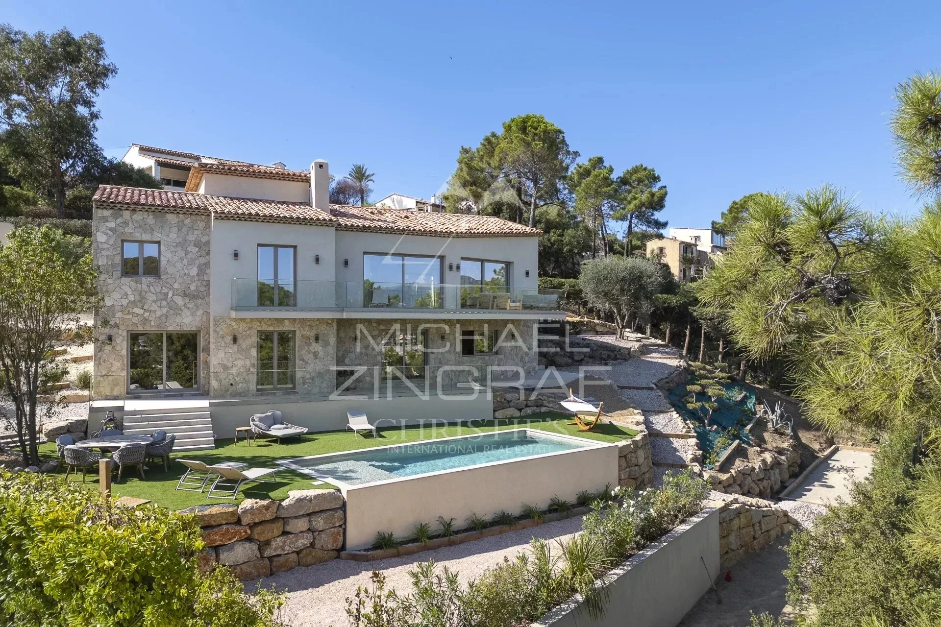 Proche Cannes - Mandelieu-la-Napoule - Villa renovée vue mer - 2