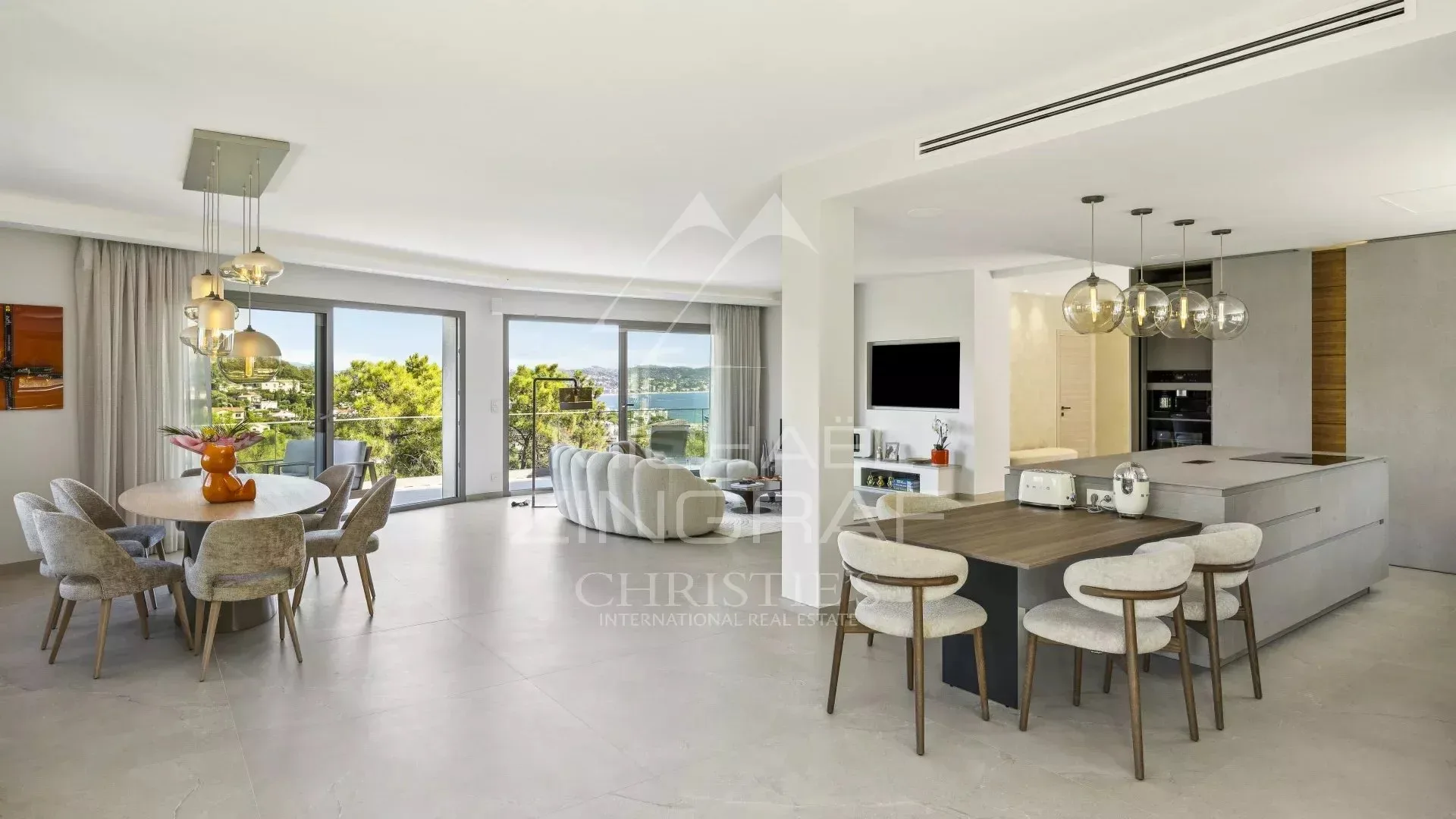 Proche Cannes - Mandelieu-la-Napoule - Villa renovée vue mer - 4