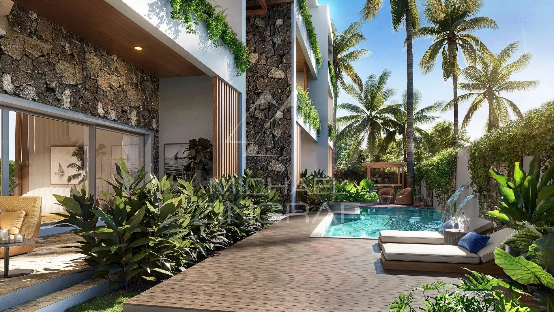 Superbe Penthouse avec accès & vue mer à Pereybere - 3