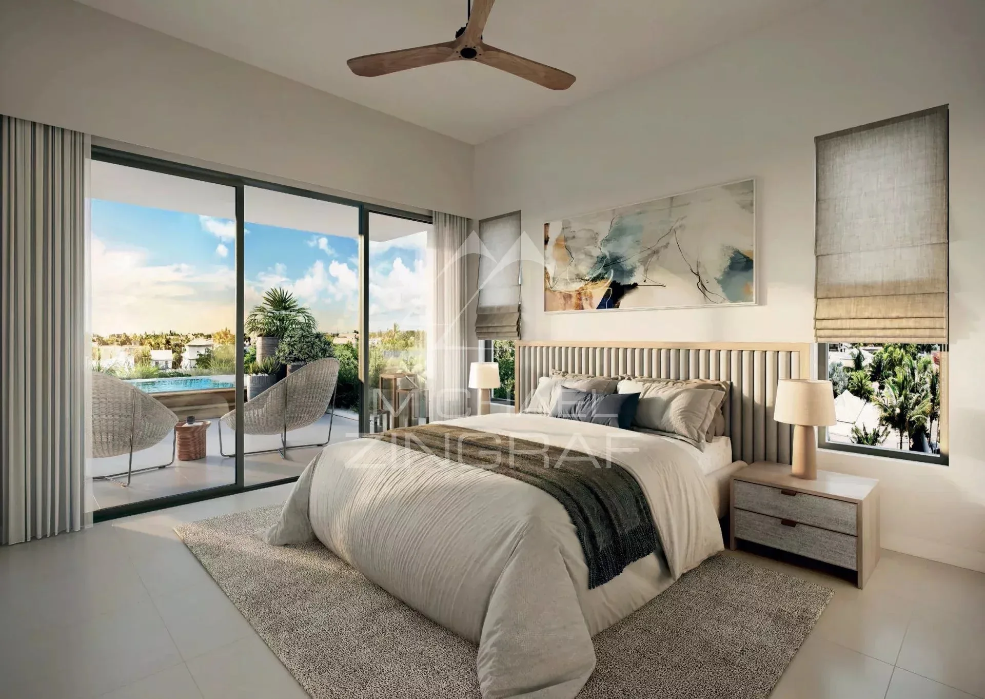 Appartement d’Exception, 3 Chambres à Pointe aux Canonniers - 9