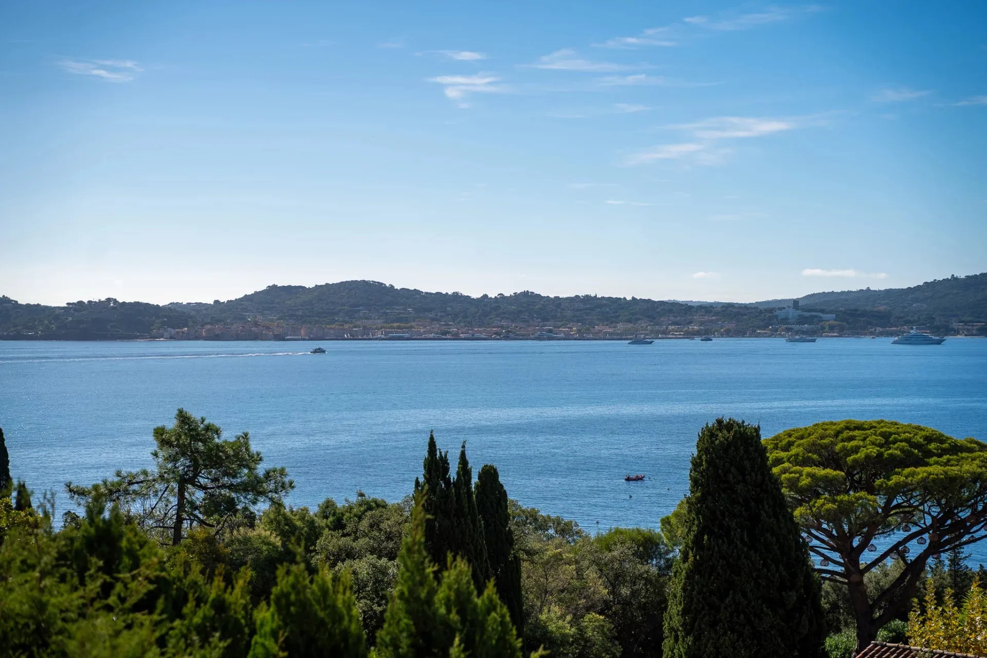Domaine privé, vue magistrale sur le Golfe de Saint-Tropez - 4