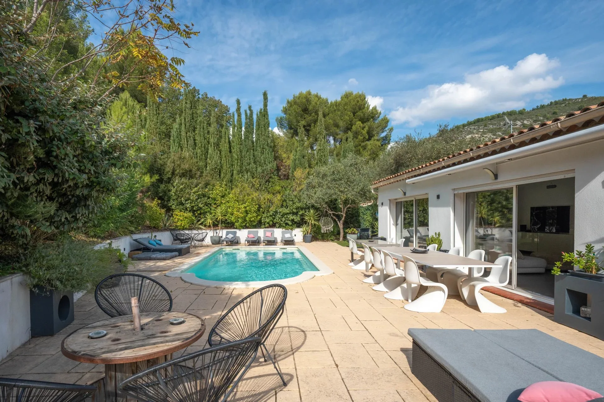 Maison avec piscine au calme absolu en pleine colline - 14