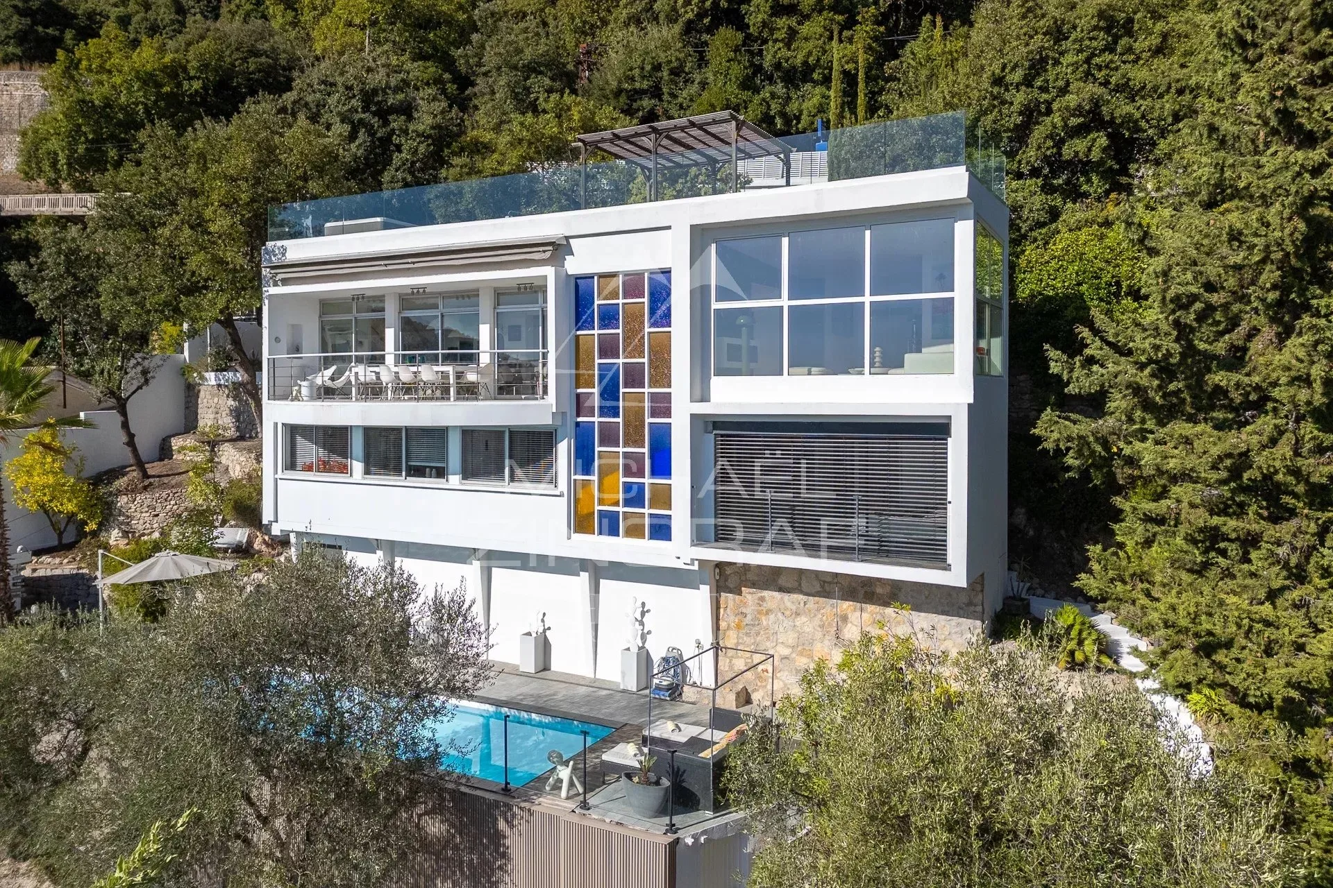 Villa d’architecte avec vue mer panoramique - 11
