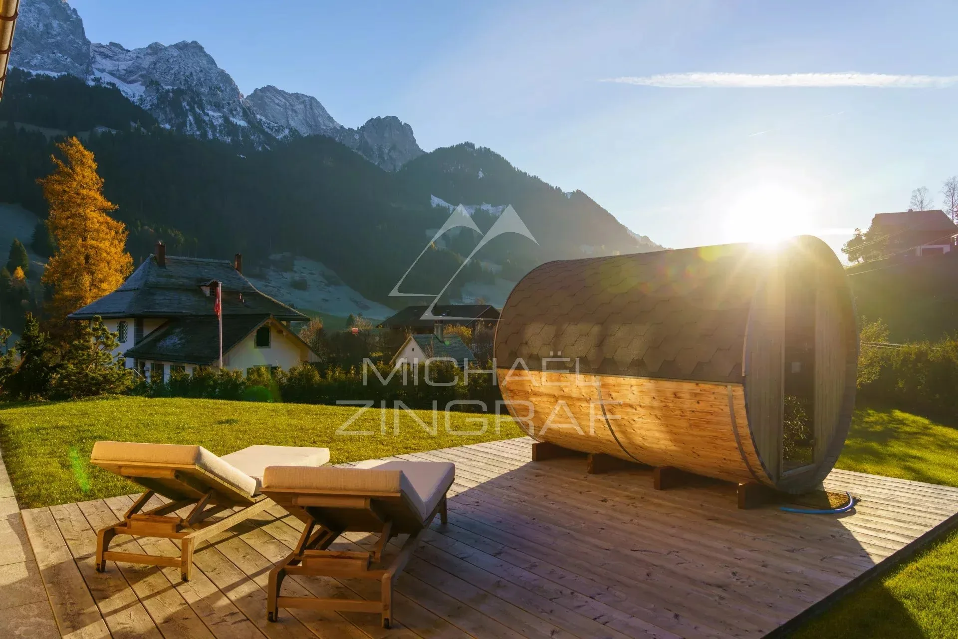 Ravissant chalet à Rougemont près de Gstaad : l'authenticité alpine à la rencontre de l'élégance contemporaine - 14