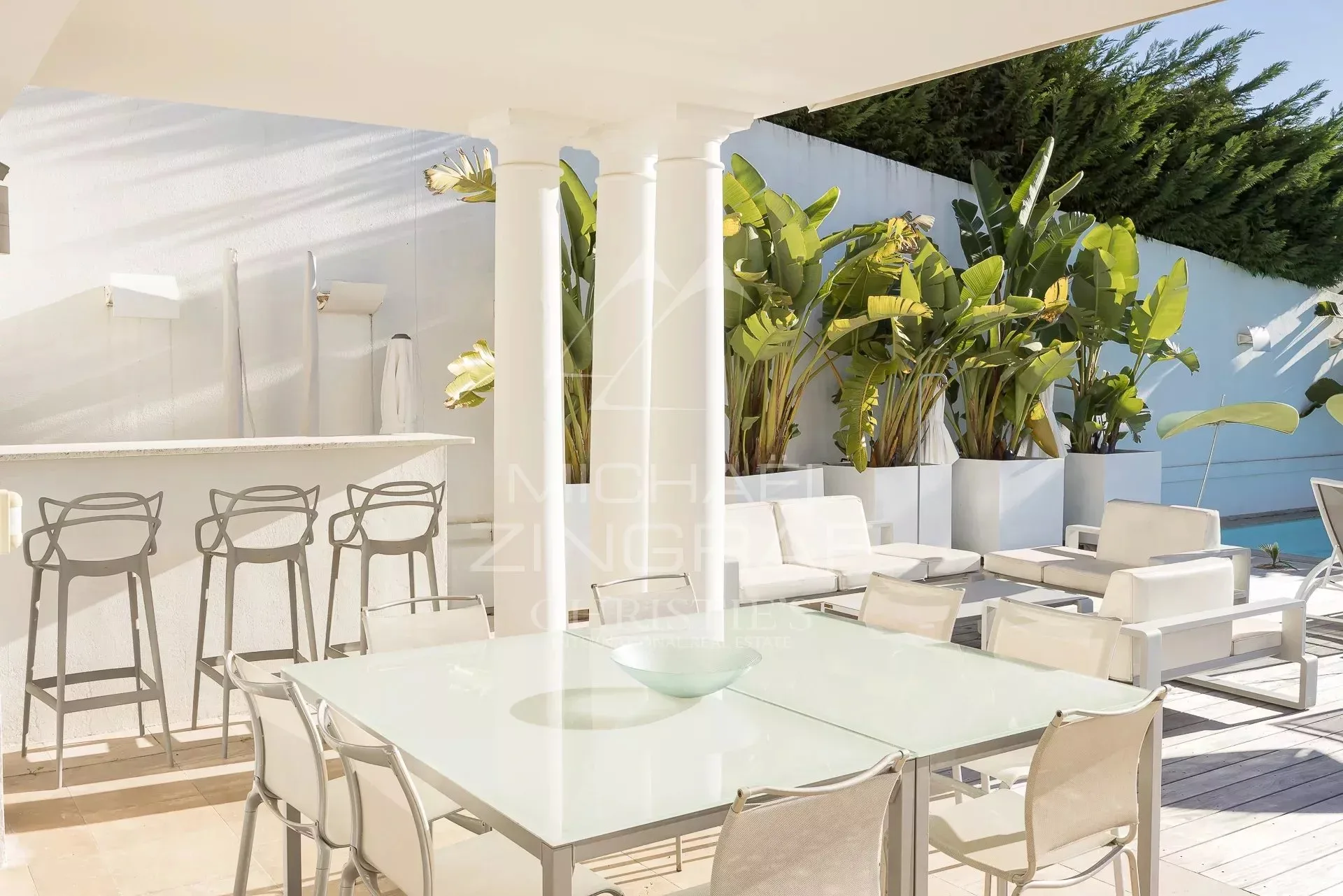 Domaine fermé - Villa contemporaine avec vue mer panoramique - 6
