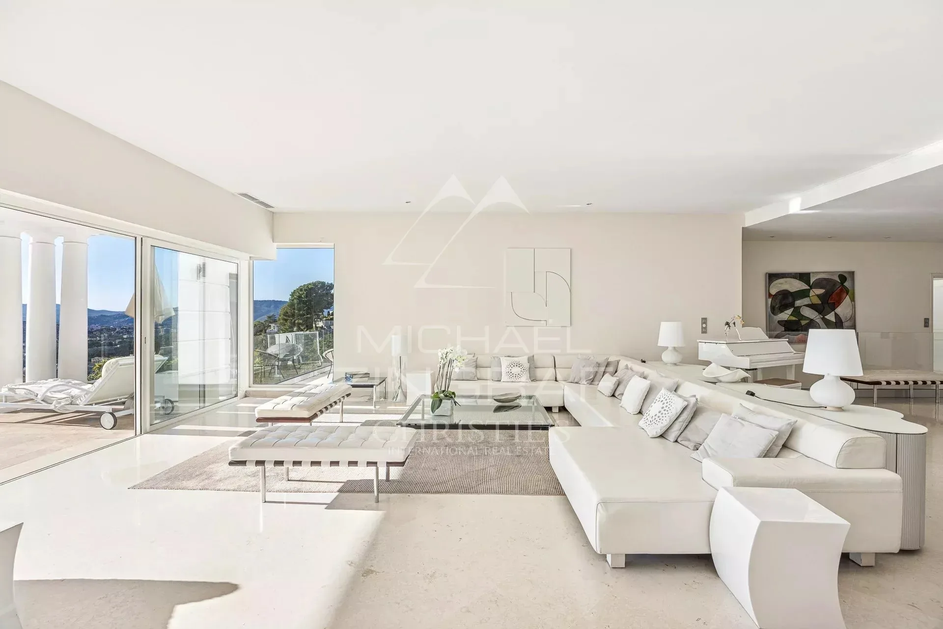 Domaine fermé - Villa contemporaine avec vue mer panoramique - 4