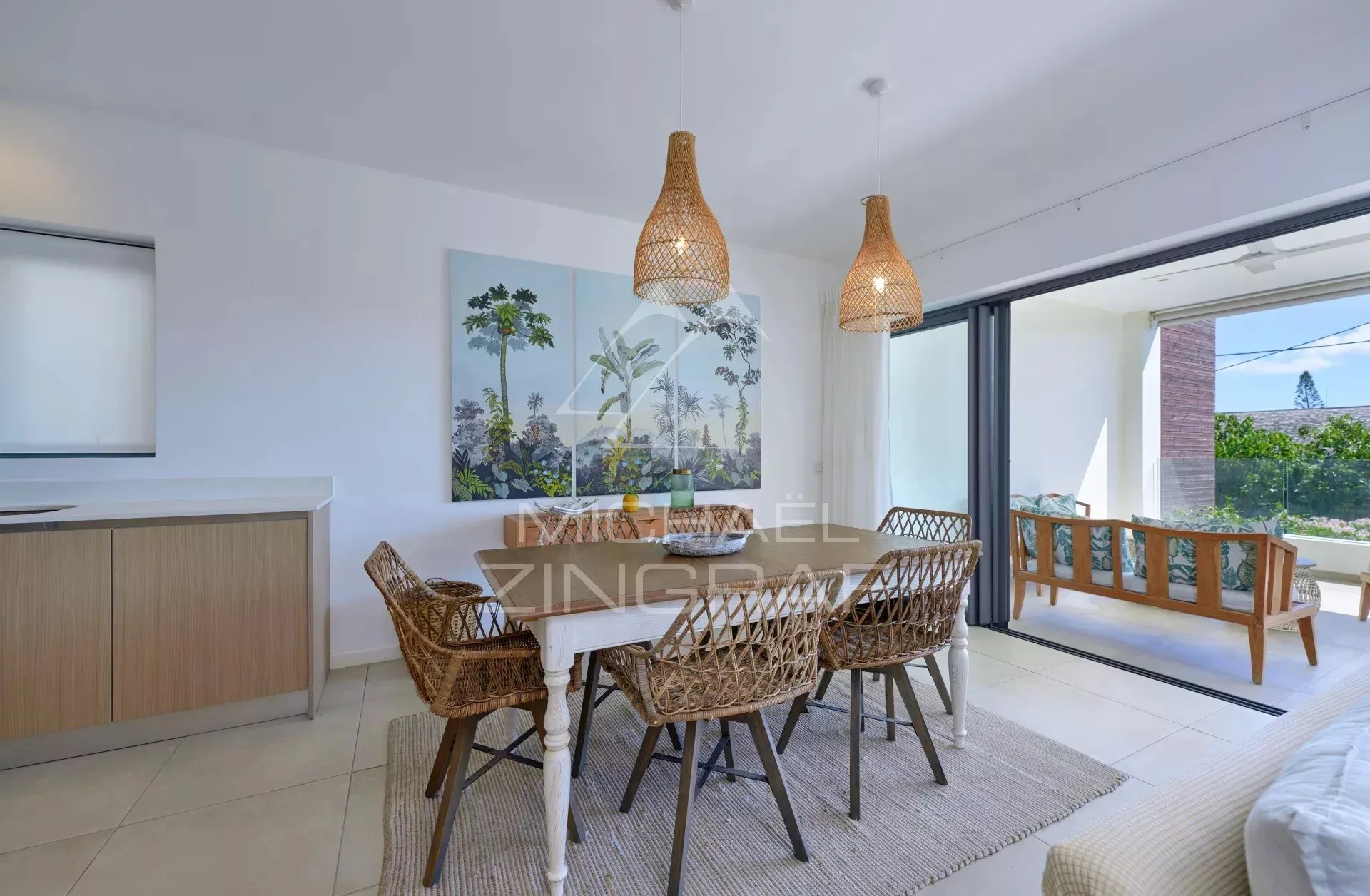 Appartement 3 chambres dans une résidence sécurisée à Pointe aux Canonniers - 11