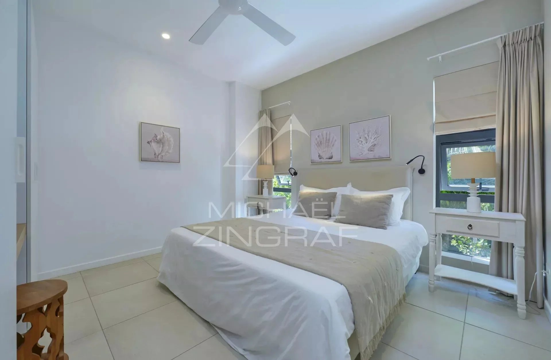 Appartement 3 chambres dans une résidence sécurisée à Pointe aux Canonniers - 16