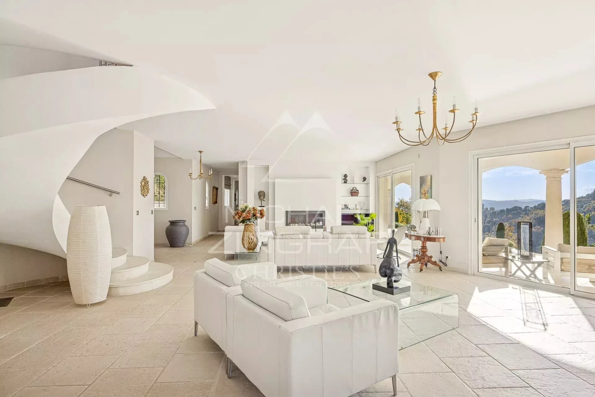 Villa d’exception avec vue panoramique sur Saint-Paul de Vence - 7