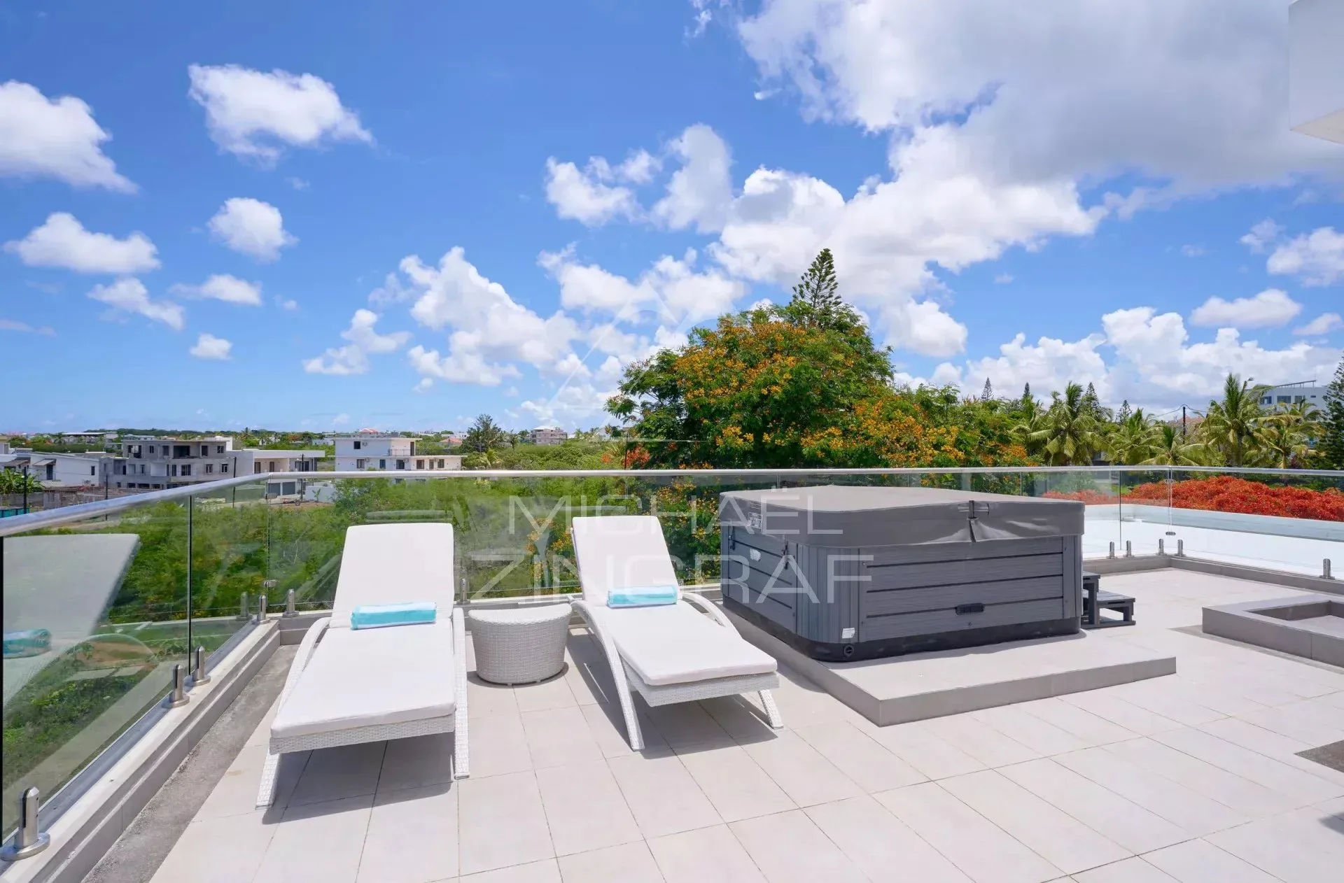Penthouse de 3 chambres dans une résidence moderne – Trou aux Biches - 19