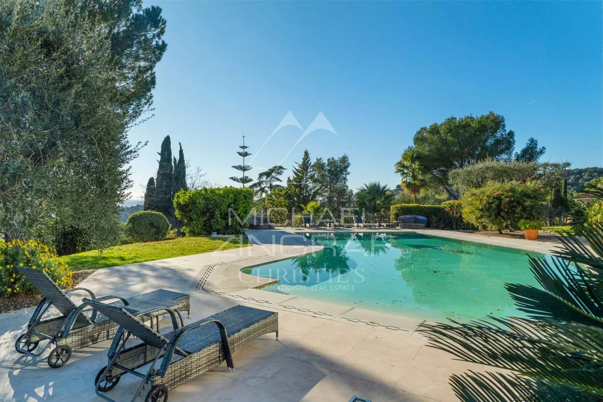 Vence – Propriété d’architecte avec vue dégagée sur Saint-Paul-de-Vence jusqu'à à la mer - 5