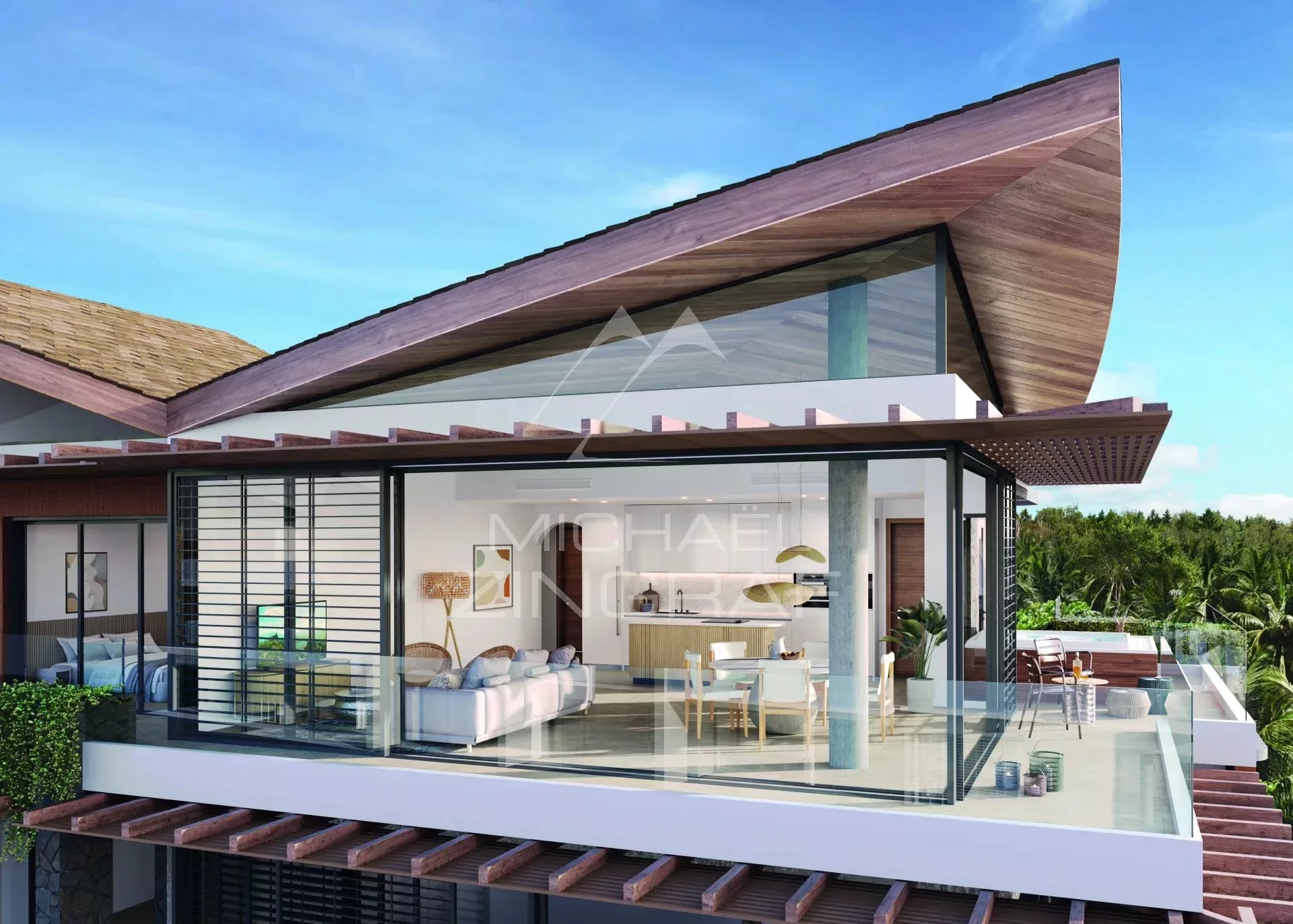 Ile Maurice - Flic en Flac - Penthouse au sein d’un complexe hôtelier