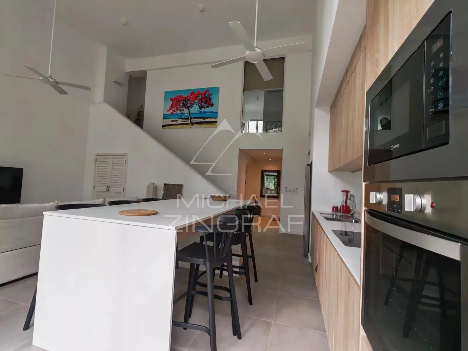 Duplex 3 chambres en suite à Pointe aux Canonniers - 24