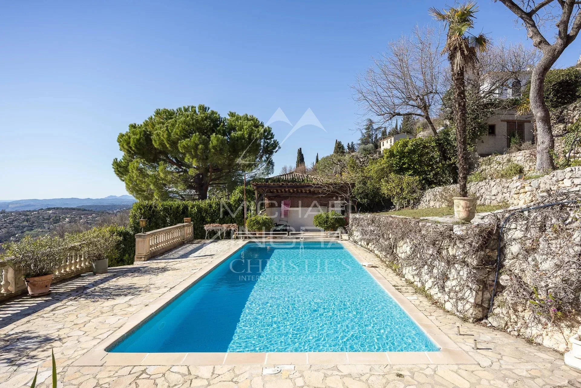 Proche Saint-Paul-de-Vence - Propriété vue mer panoramique - 4