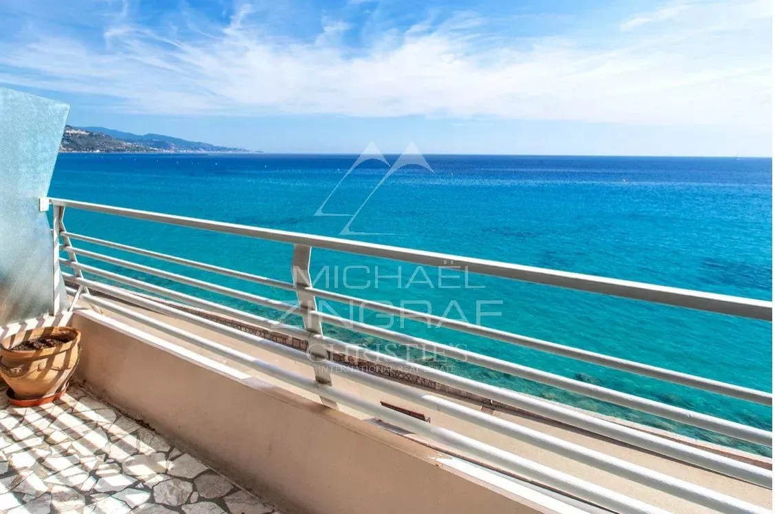 Roquebrune cap Martin - Appartement face des plages - 12