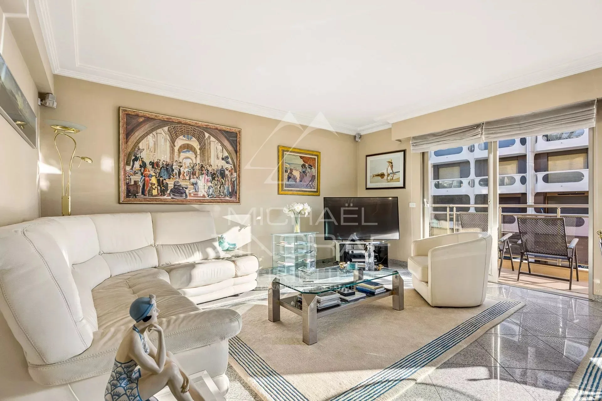 CANNES - CENTRE - APPARTEMENT APERCU MER - 5