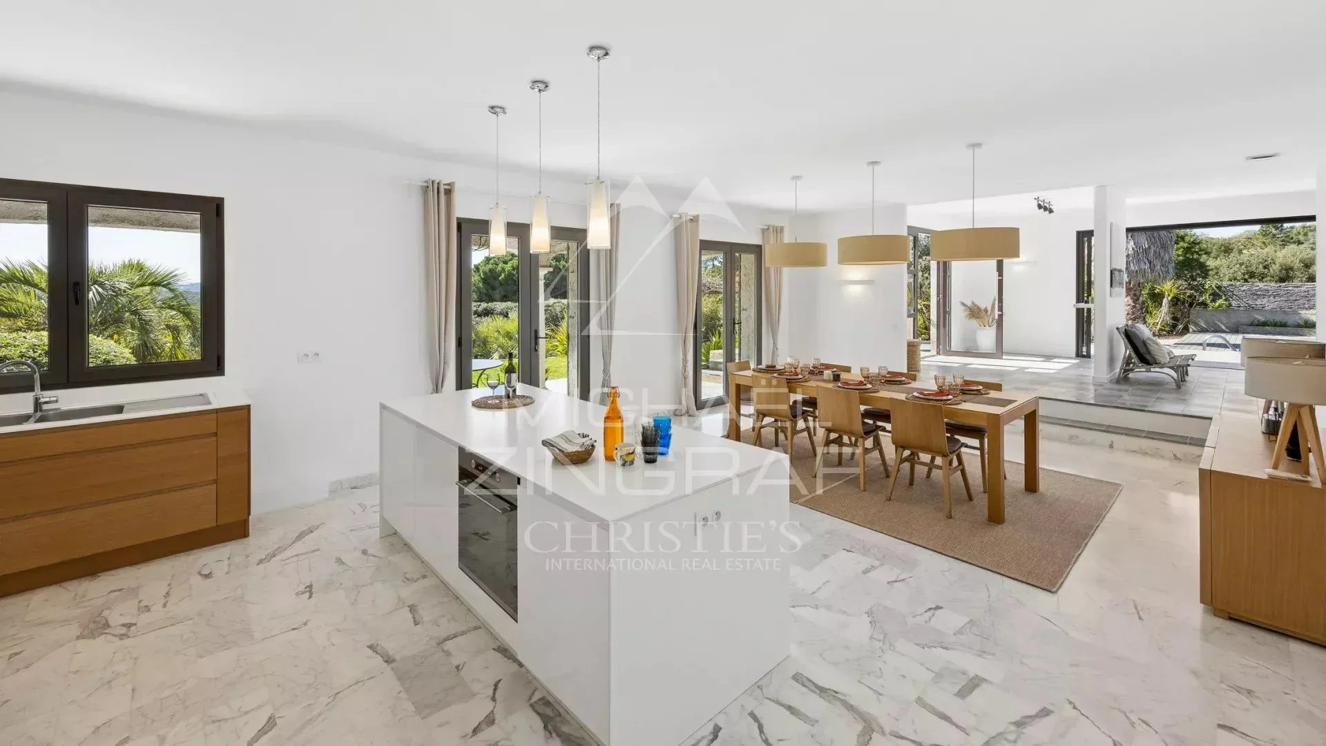 Villa rénovée à Biot – Quartier recherché, calme absolu, 5 chambres, prestations complètes - 6