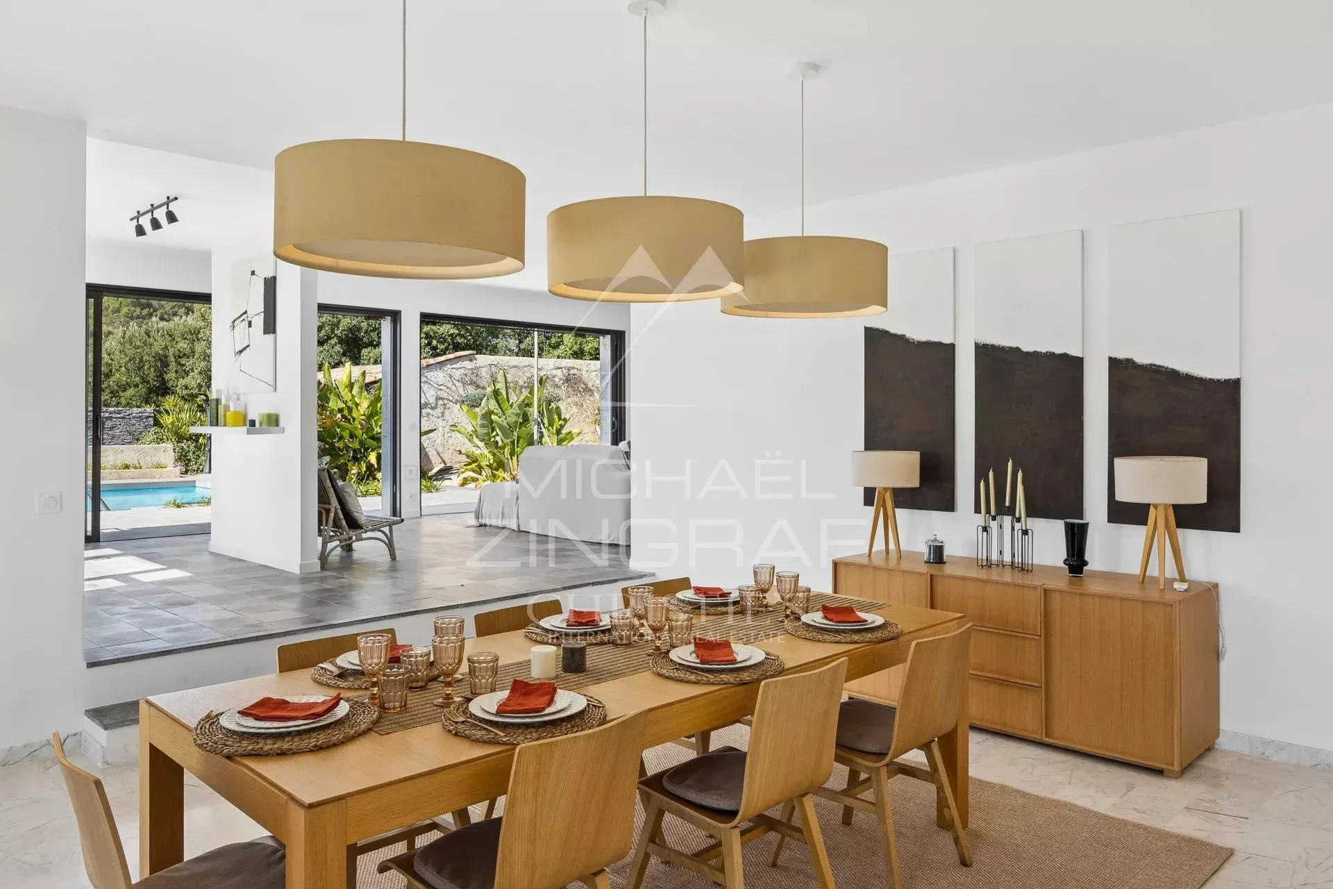 Villa rénovée à Biot – Quartier recherché, calme absolu, 5 chambres, prestations complètes - 4